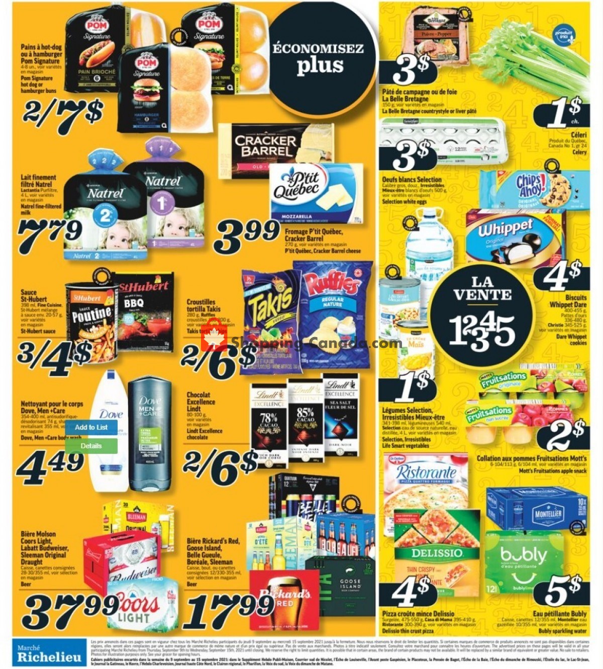 Marche Richelieu flyer from Thursday September 9, 2021 to Wednesday September 15, 2021 - page 6