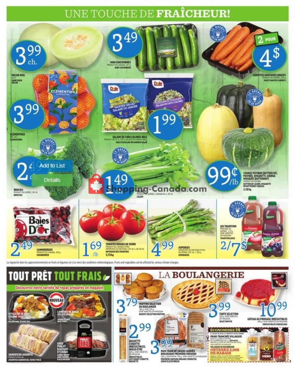 Marche Richelieu flyer from Thursday October 3, 2019 to Wednesday October 9, 2019 - page 4