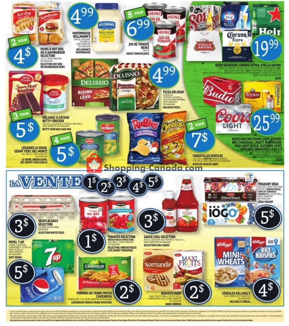 Marche Richelieu flyer from Thursday October 3, 2019 to Wednesday October 9, 2019 - page 7
