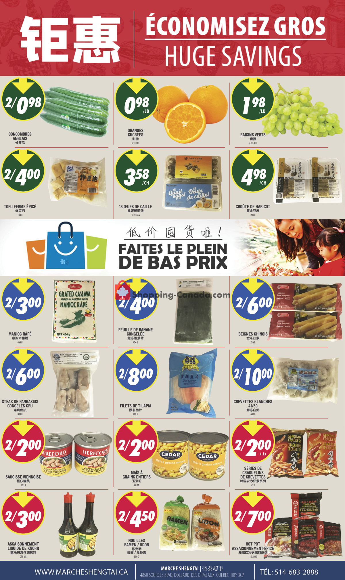 Marché Shengtai flyer from Friday May 3, 2024 to Thursday May 9, 2024 - page 2