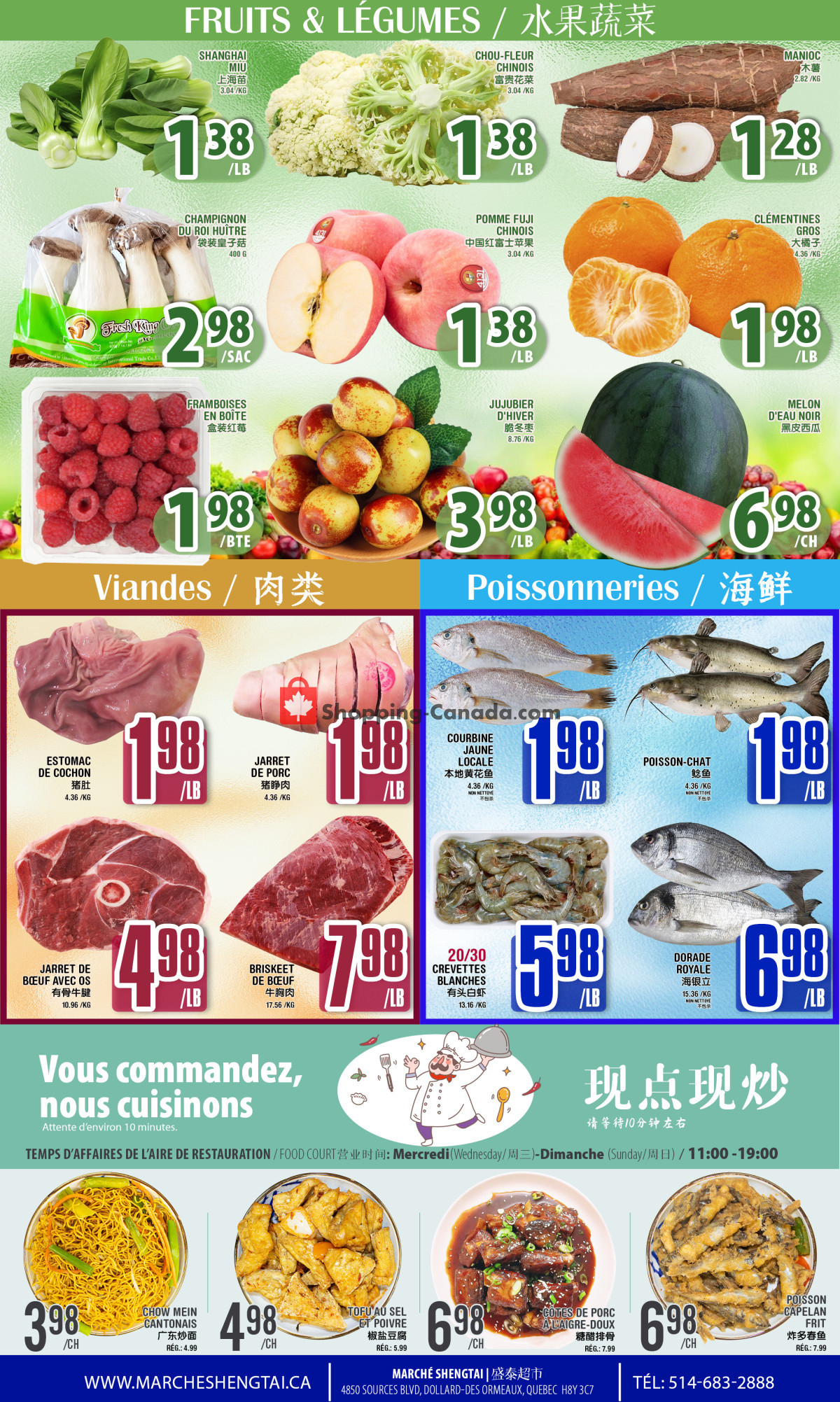 Marché Shengtai flyer from Saturday August 1, 2026 to Friday August 7, 2026 - page 3