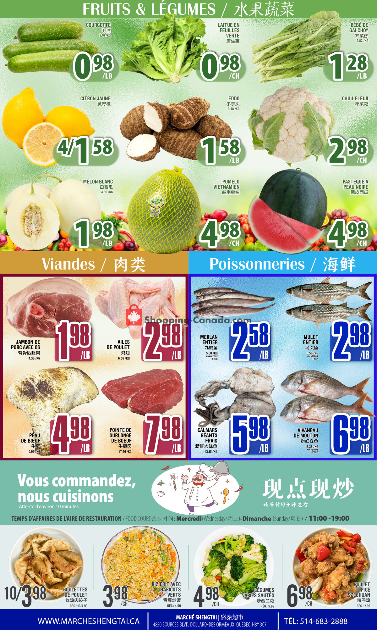 Marché Shengtai flyer from Thursday August 13, 2026 to Thursday August 20, 2026 - page 3