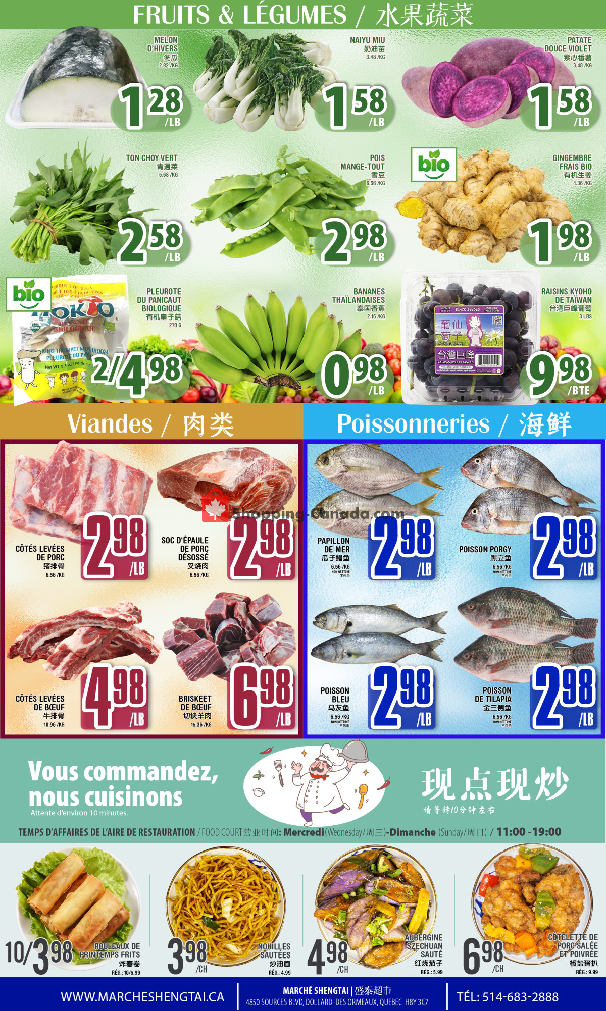 Marché Shengtai flyer from Friday August 7, 2026 to Thursday August 13, 2026 - page 3