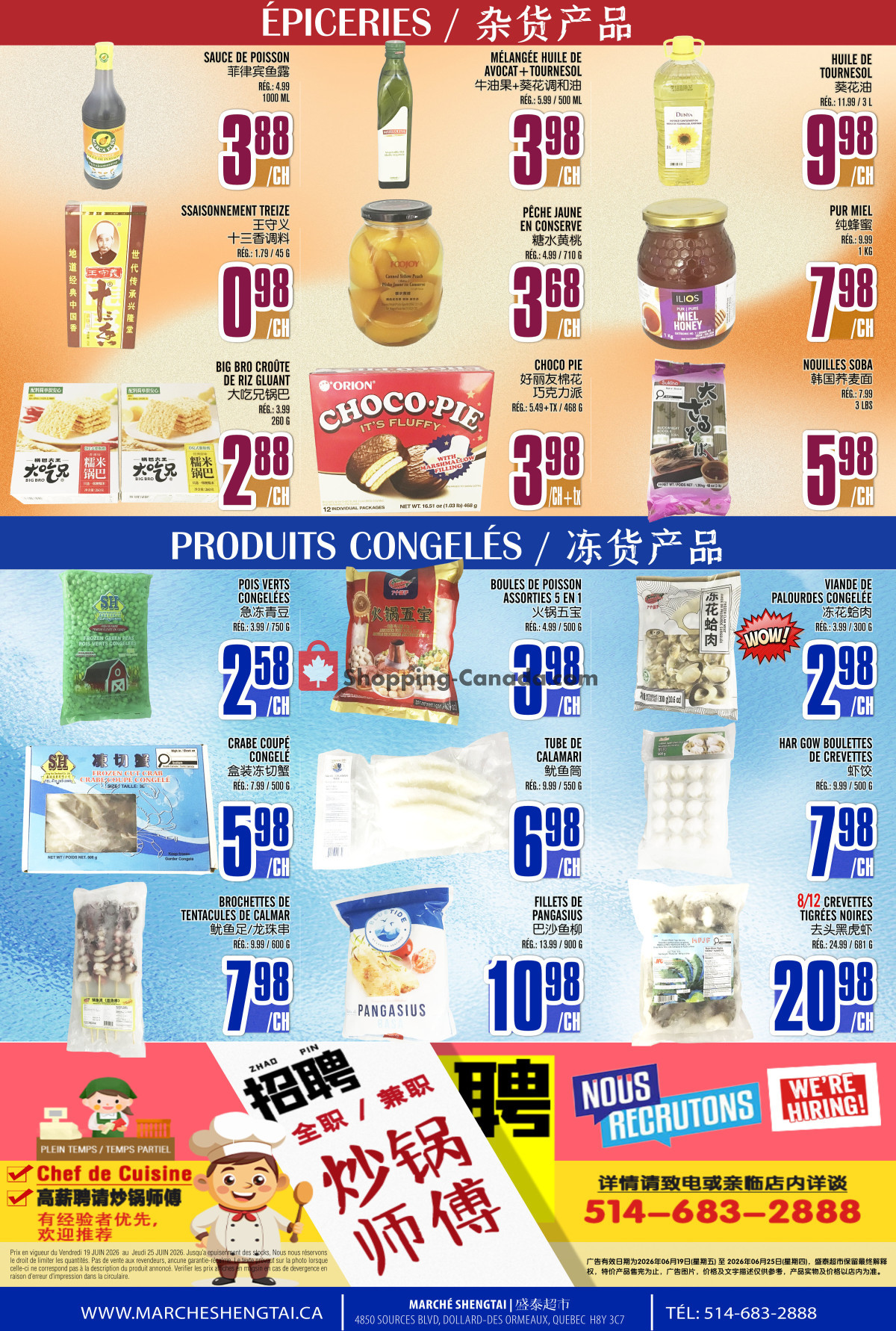 Marché Shengtai flyer from Friday June 19, 2026 to Thursday June 25, 2026 - page 4