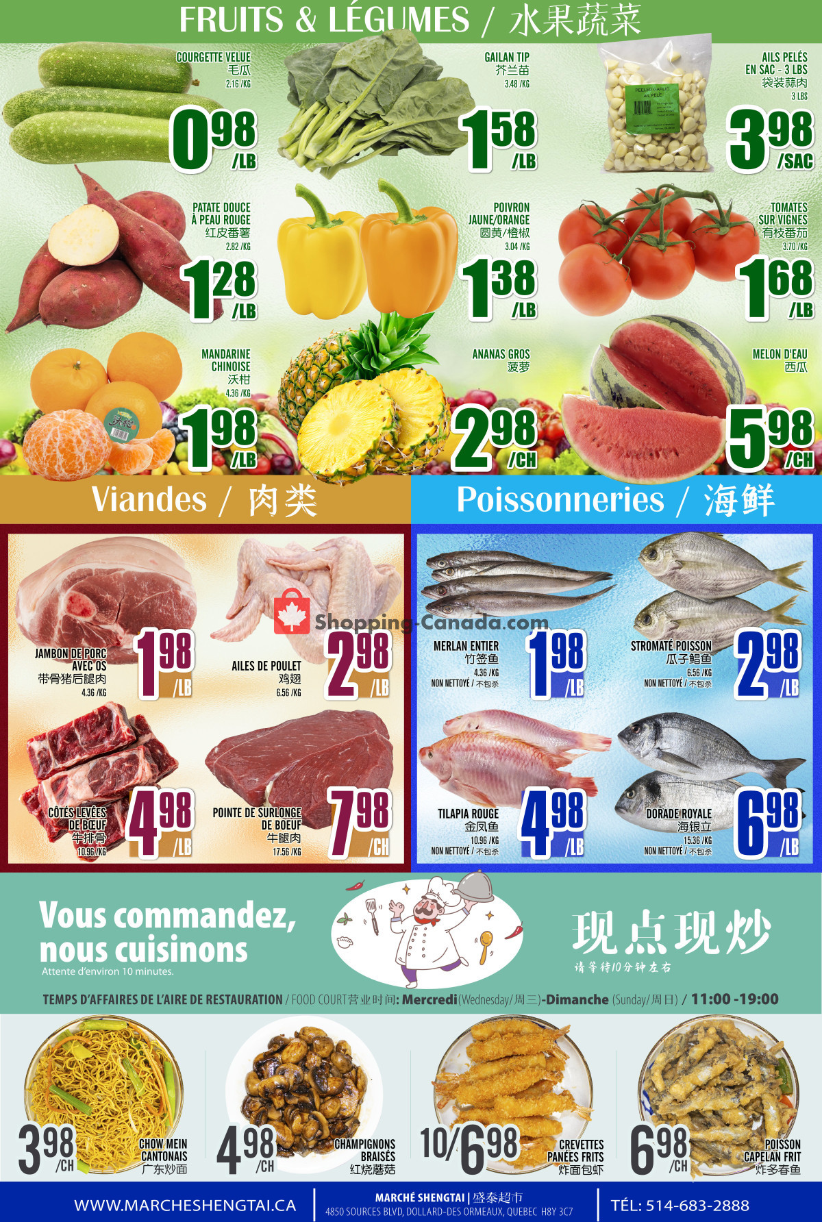 Marché Shengtai flyer from Friday June 5, 2026 to Thursday June 11, 2026 - page 3