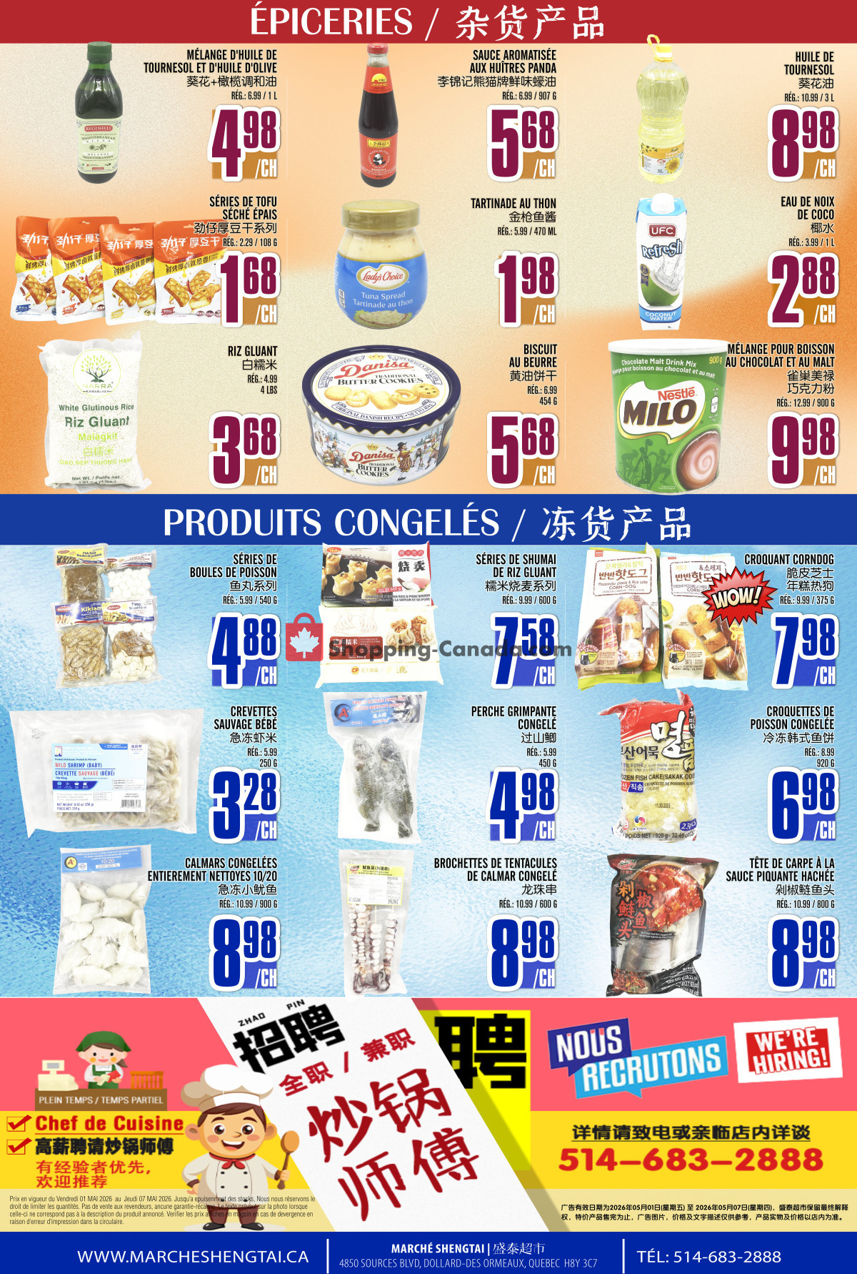 Marché Shengtai flyer from Friday May 1, 2026 to Thursday May 7, 2026 - page 4