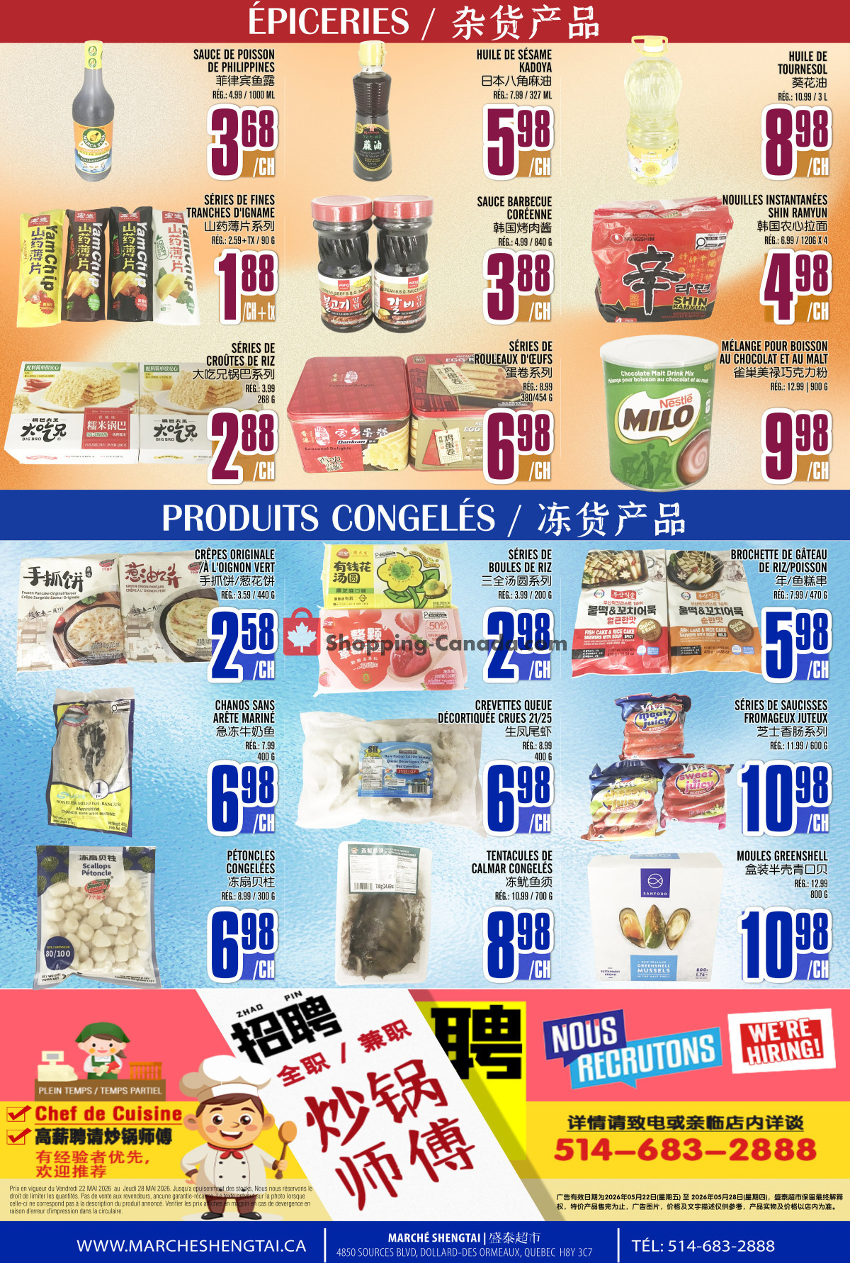 Marché Shengtai flyer from Friday May 22, 2026 to Thursday May 28, 2026 - page 4