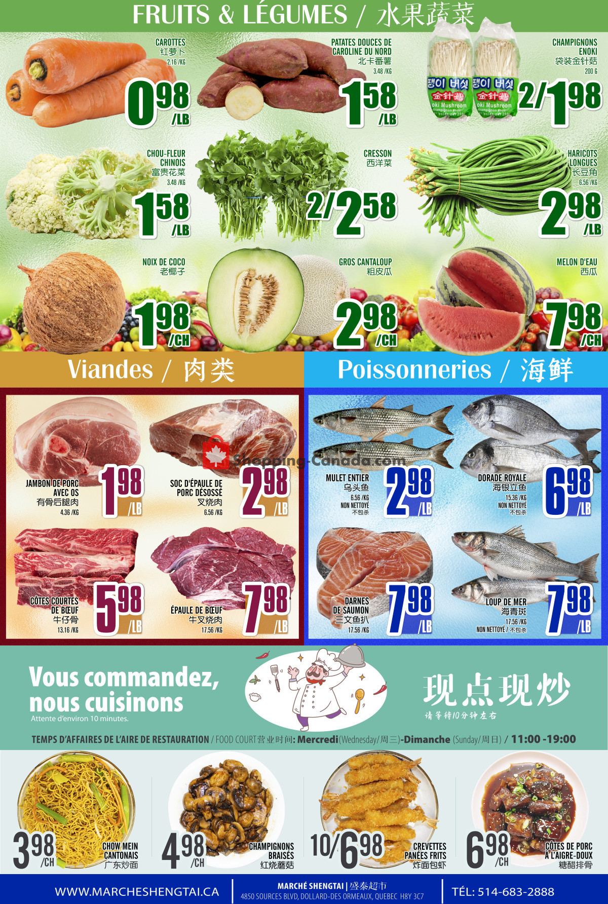 Marché Shengtai flyer from Friday May 8, 2026 to Thursday May 14, 2026 - page 3