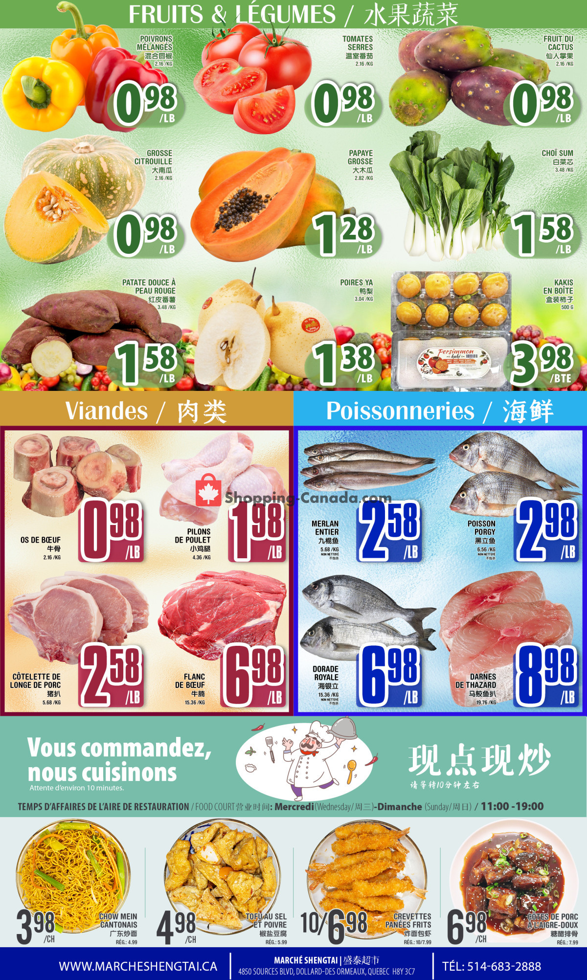Marché Shengtai flyer from Friday September 25, 2026 to Friday October 2, 2026 - page 3