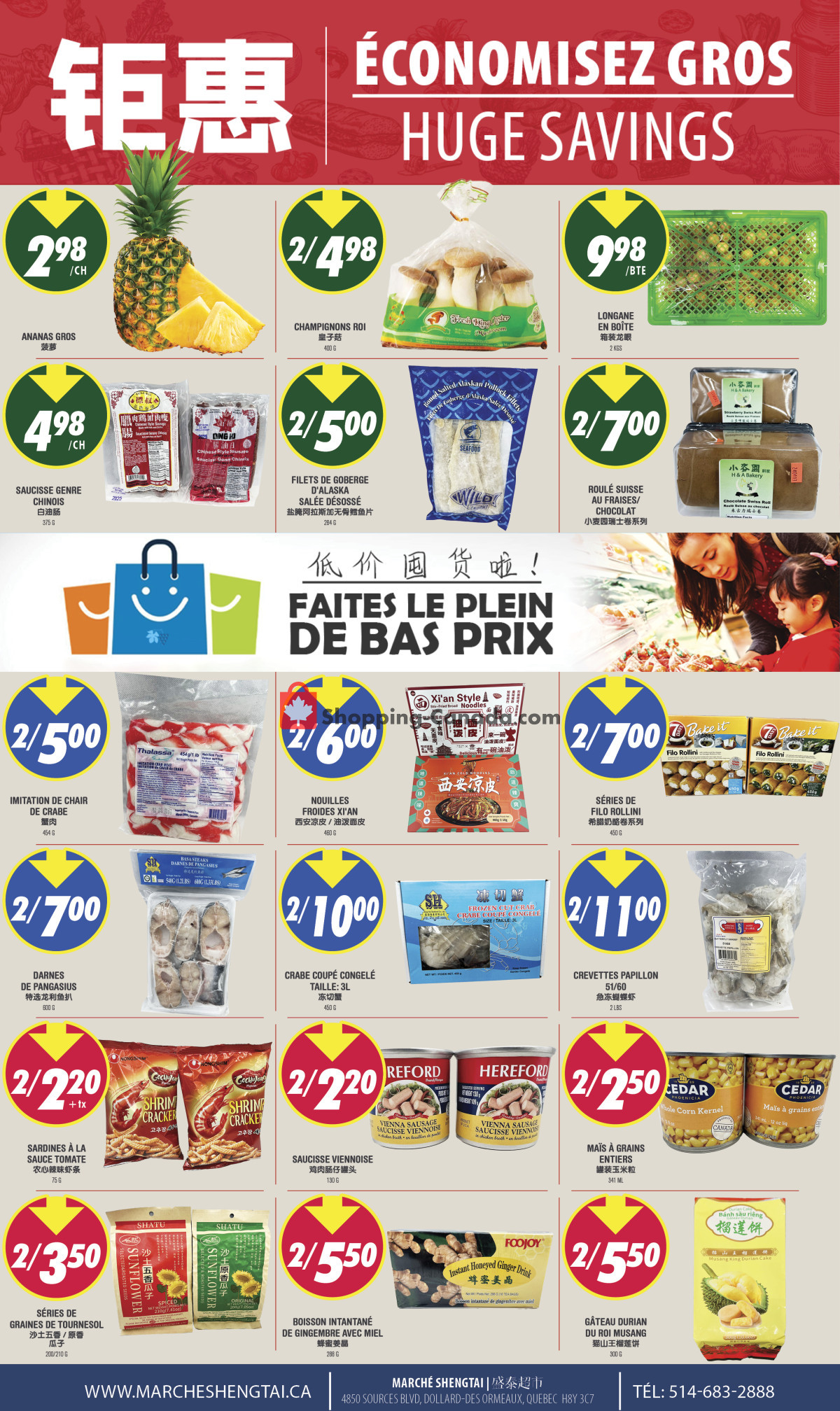 Marché Shengtai flyer from Friday March 29, 2024 to Thursday April 4, 2024 - page 2