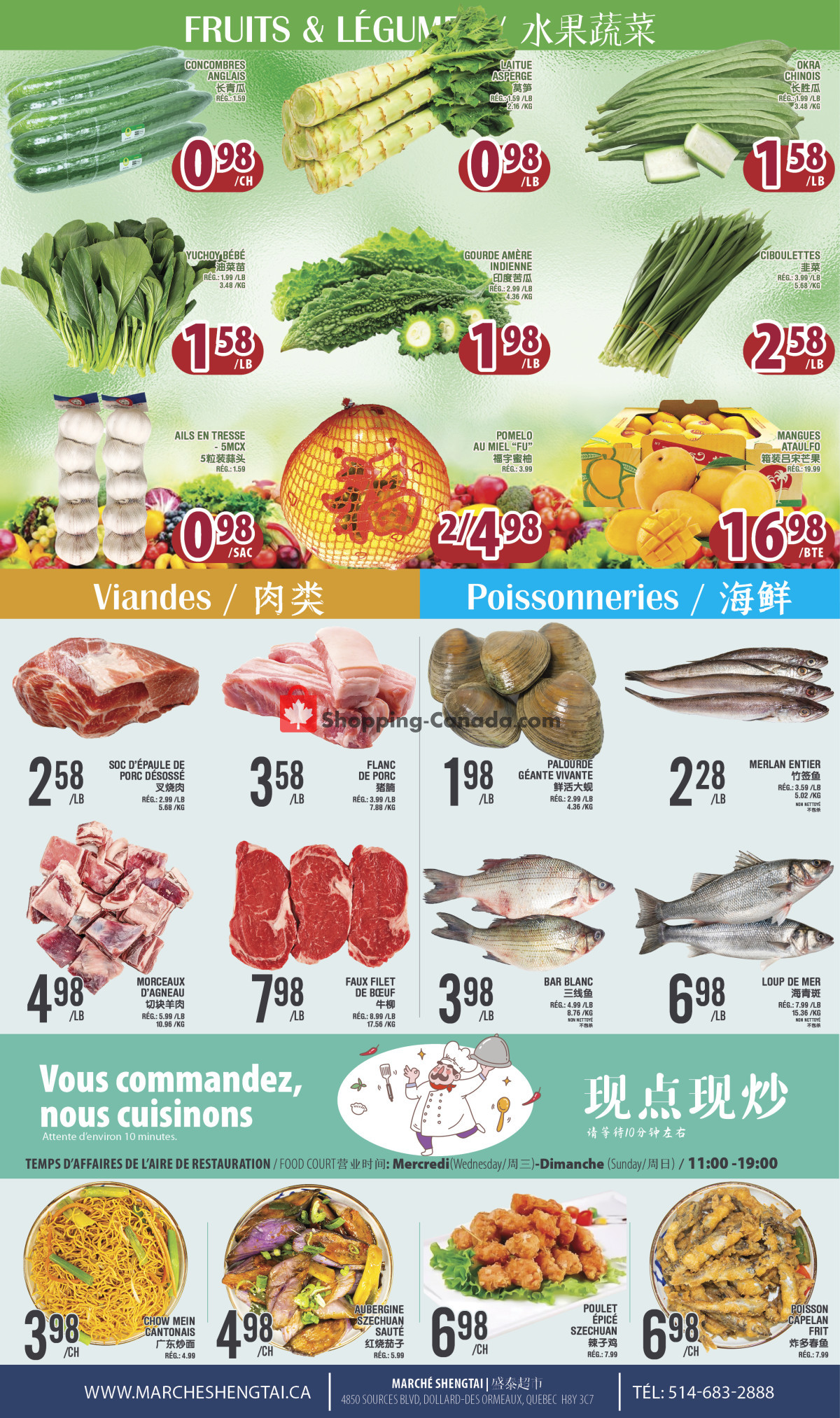 Marché Shengtai flyer from Friday March 29, 2024 to Thursday April 4, 2024 - page 3