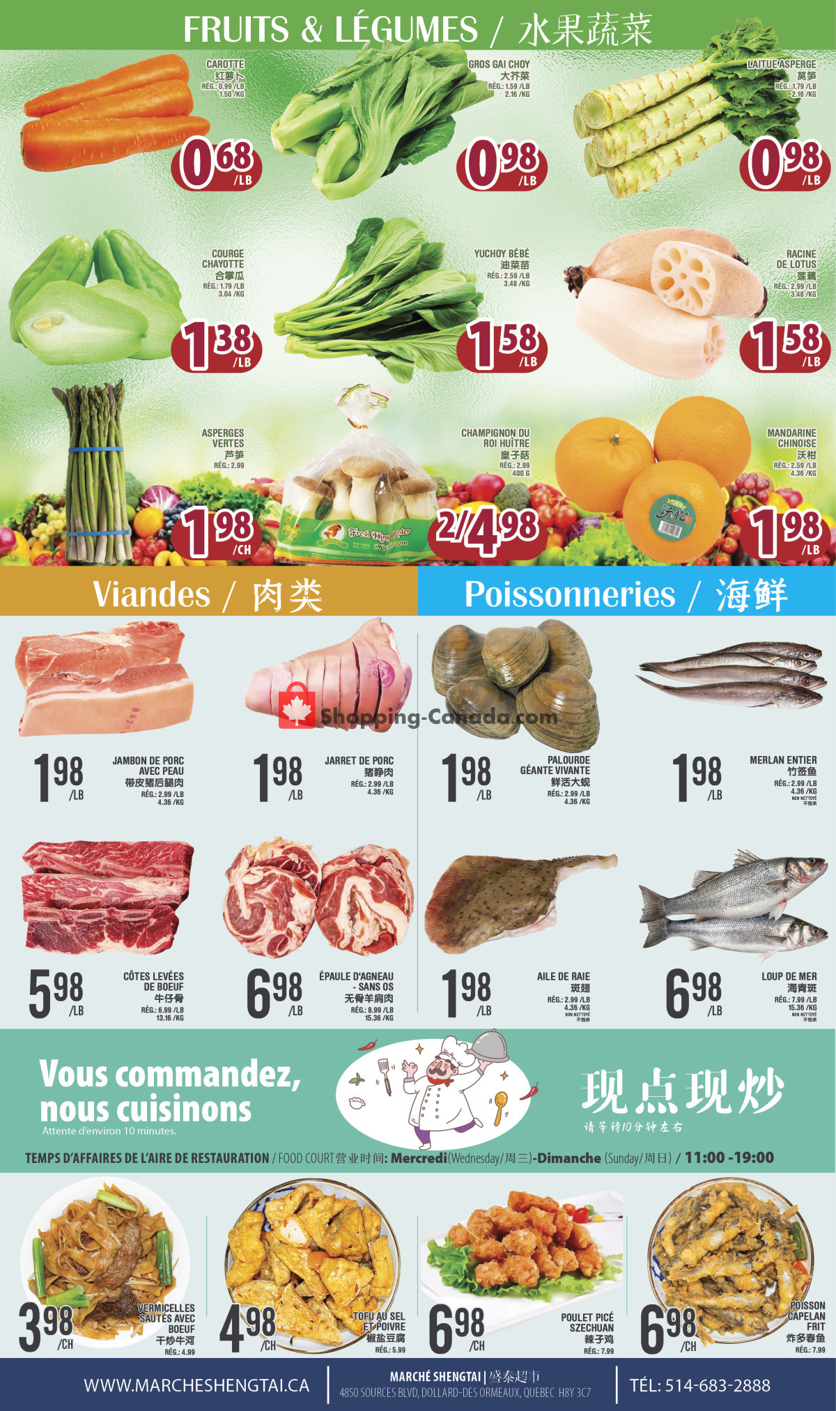 Marché Shengtai flyer from Friday April 19, 2024 to Thursday April 25, 2024 - page 3