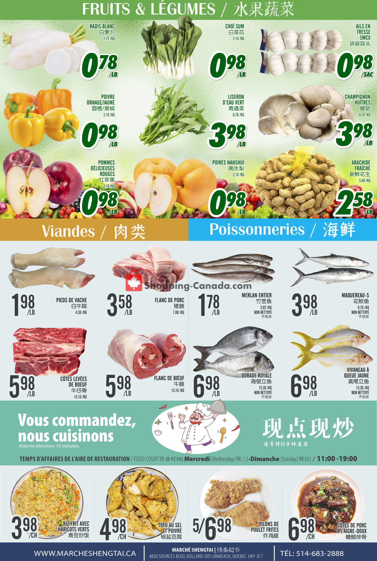 Marché Shengtai flyer from Friday May 10, 2024 to Thursday May 16, 2024 - page 3