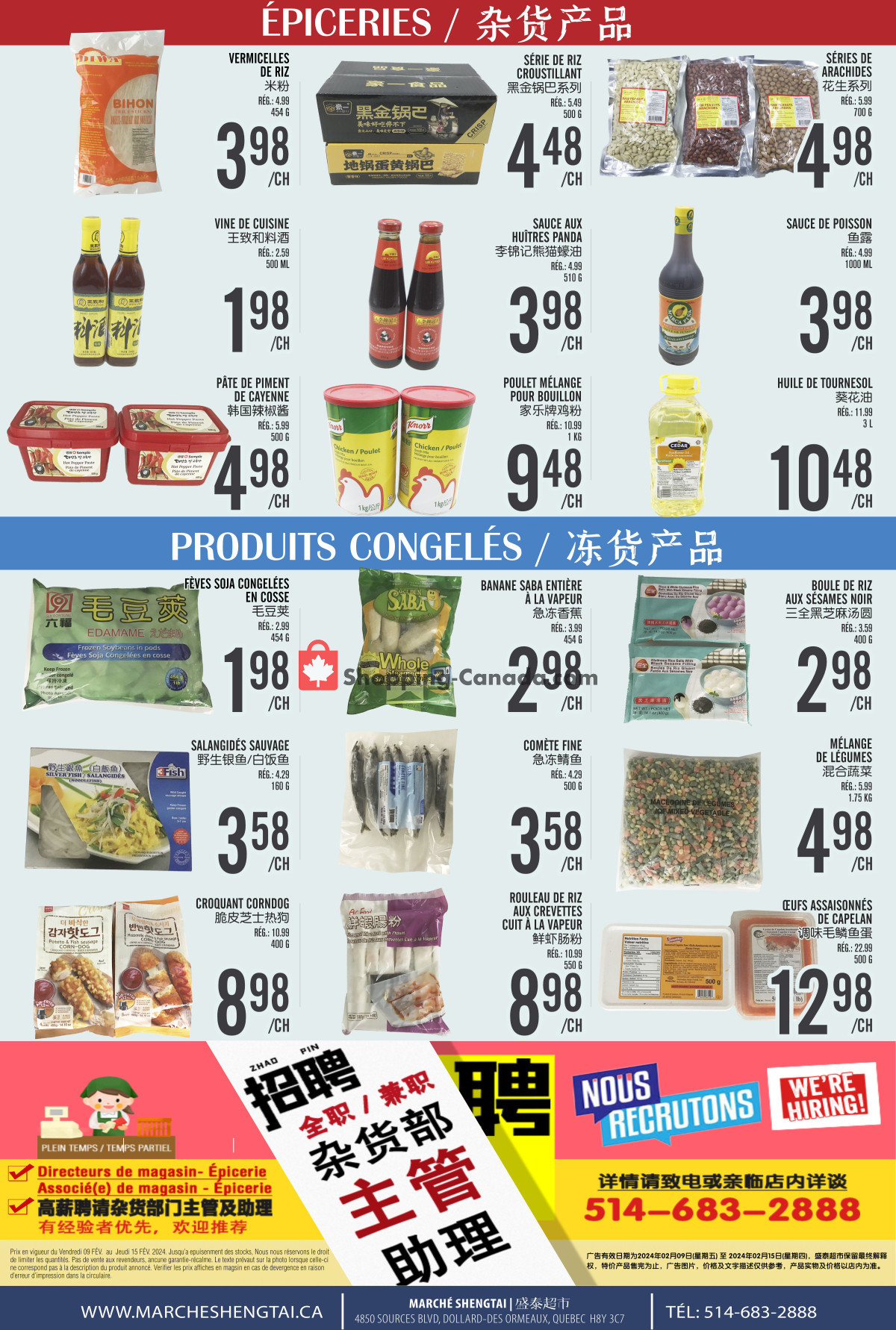 Marché Shengtai flyer from Friday February 9, 2024 to Thursday February 15, 2024 - page 4