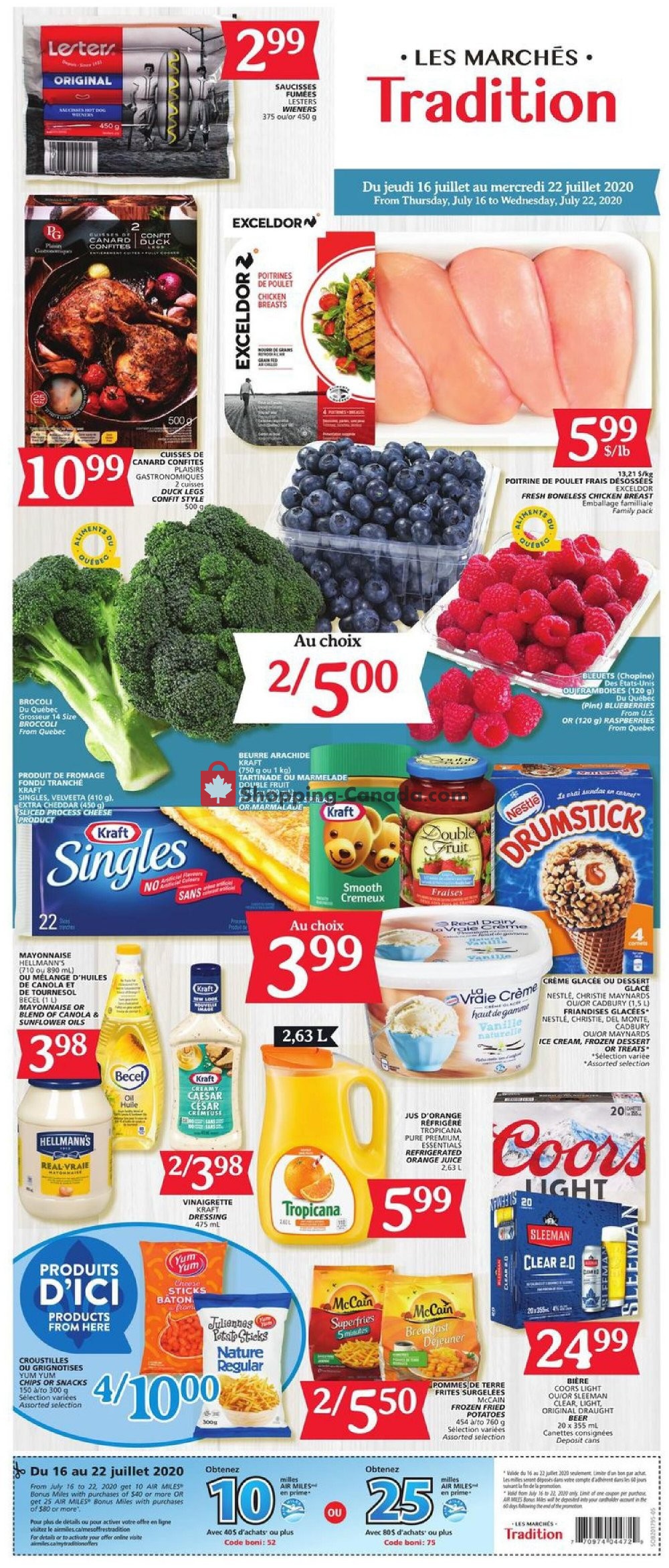 Marche Tradition flyer from Thursday July 16, 2020 to Wednesday July 22, 2020 - page 3