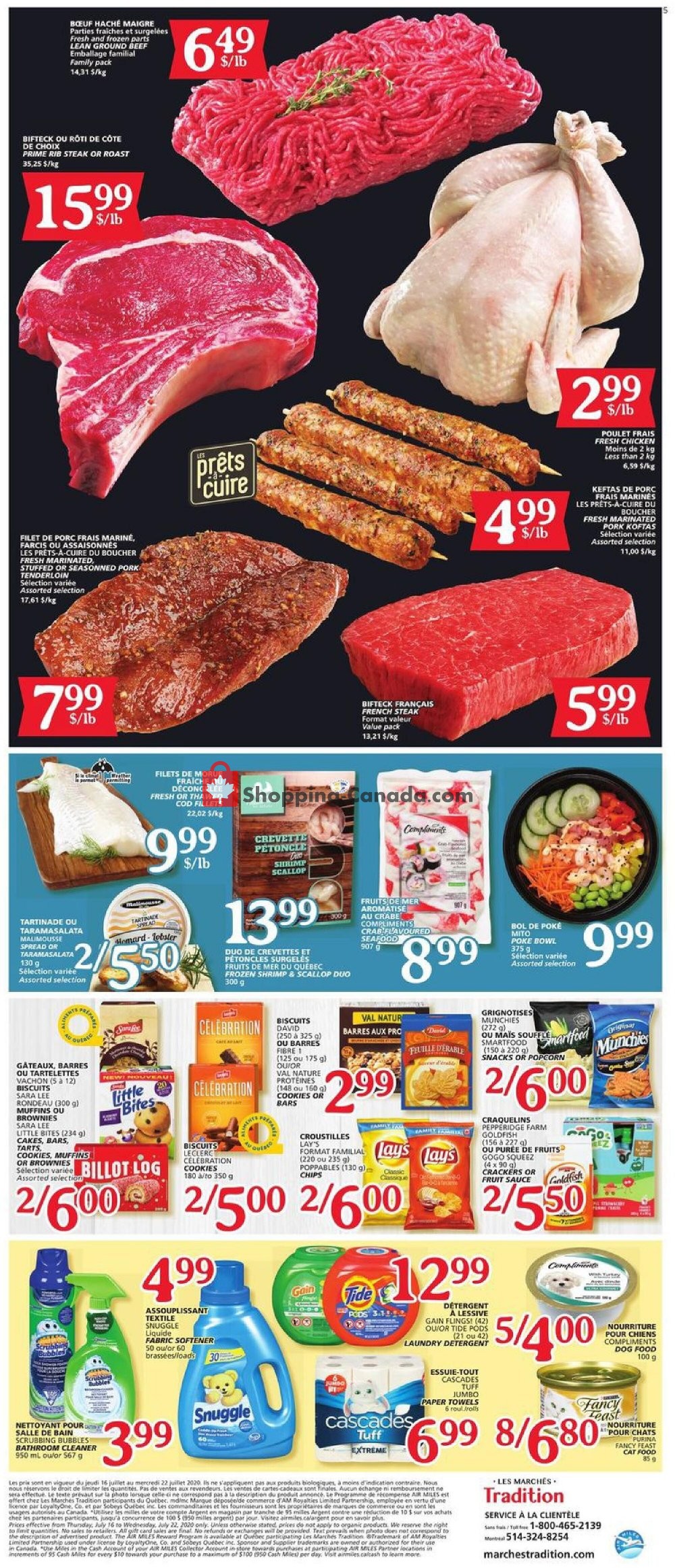 Marche Tradition flyer from Thursday July 16, 2020 to Wednesday July 22, 2020 - page 5