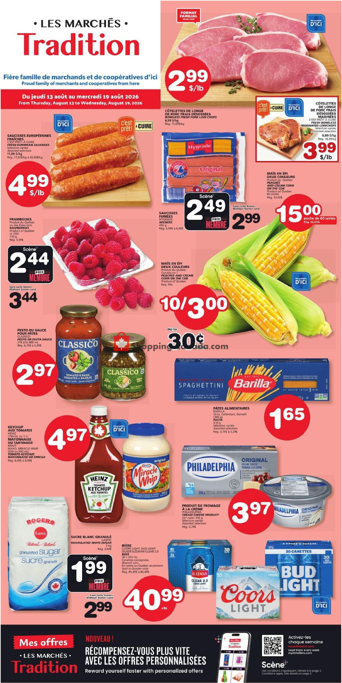 Marche Tradition flyer from Thursday August 13, 2026 to Wednesday August 19, 2026 - page 1