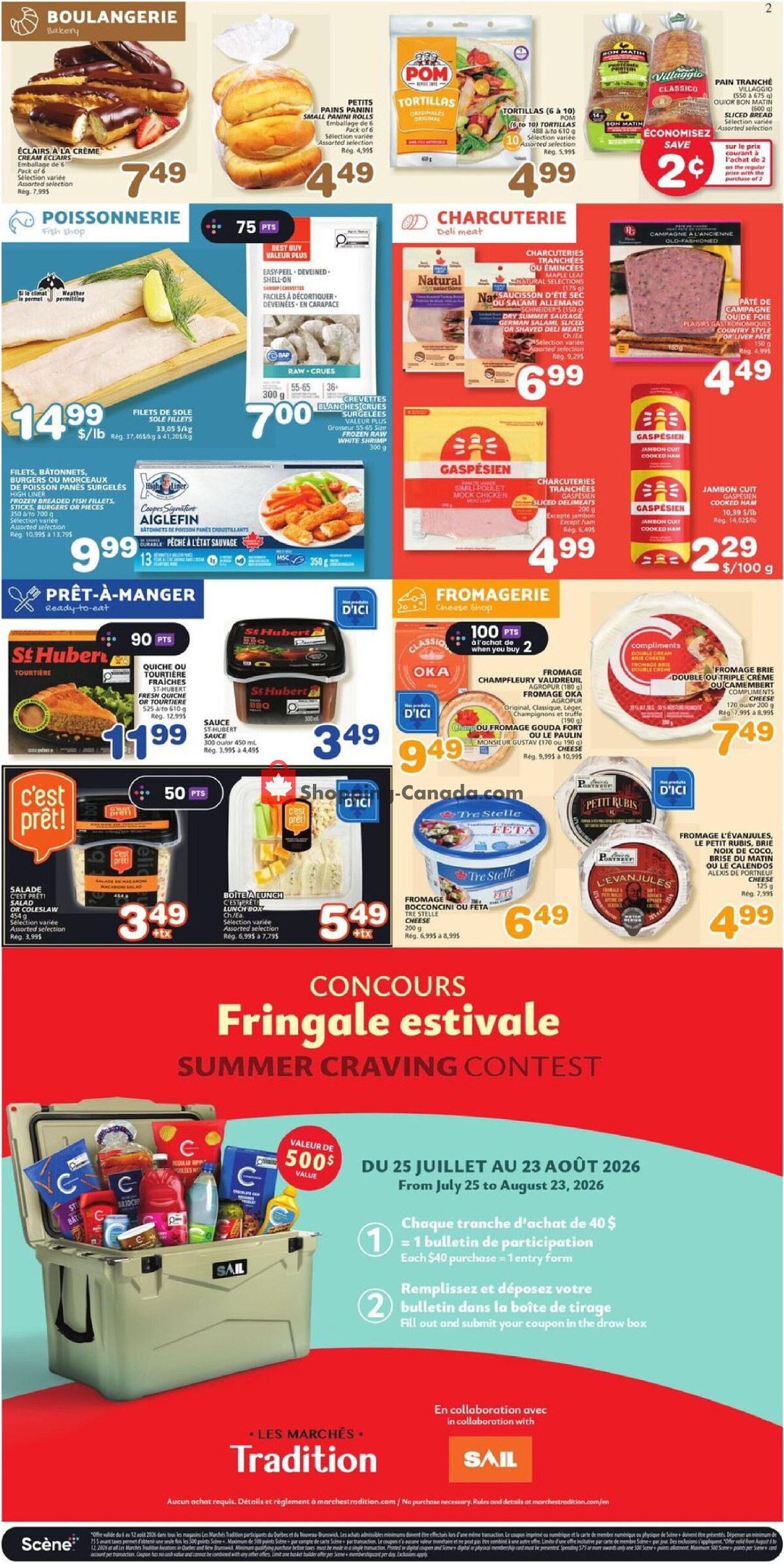 Marche Tradition flyer from Thursday August 6, 2026 to Wednesday August 12, 2026 - page 3