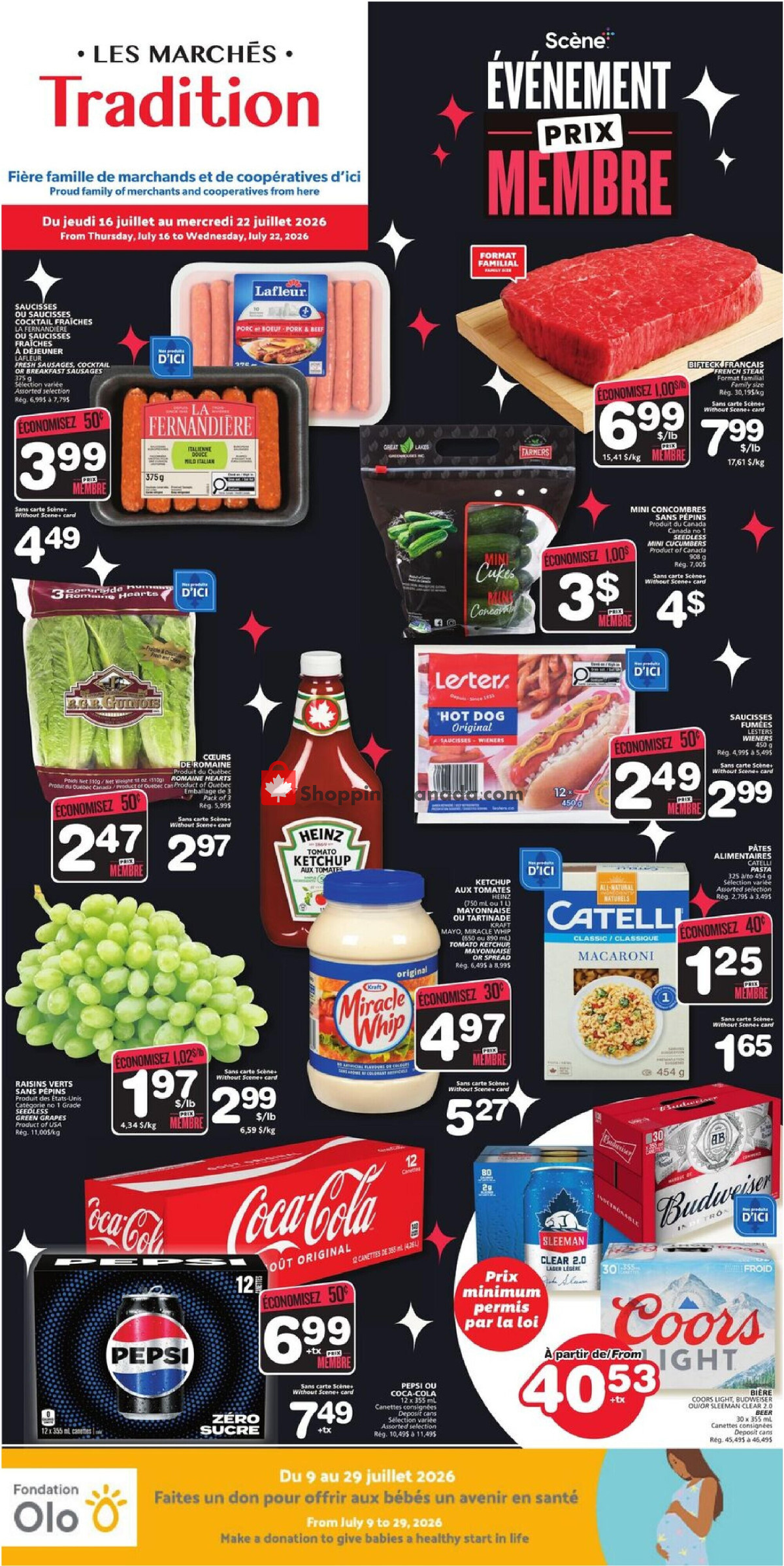 Marche Tradition flyer from Thursday July 16, 2026 to Wednesday July 22, 2026 - page 1
