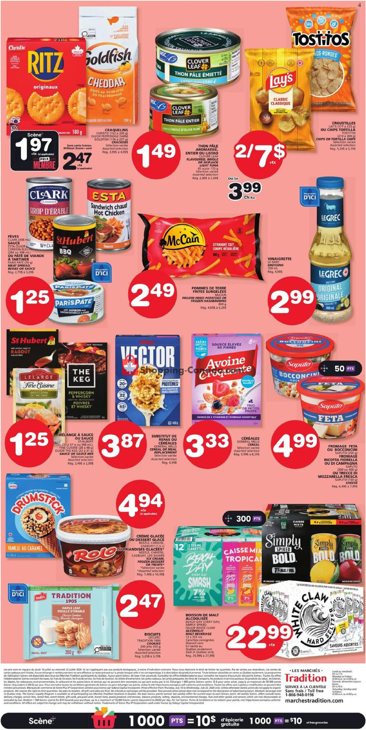 Marche Tradition flyer from Thursday July 16, 2026 to Wednesday July 22, 2026 - page 4