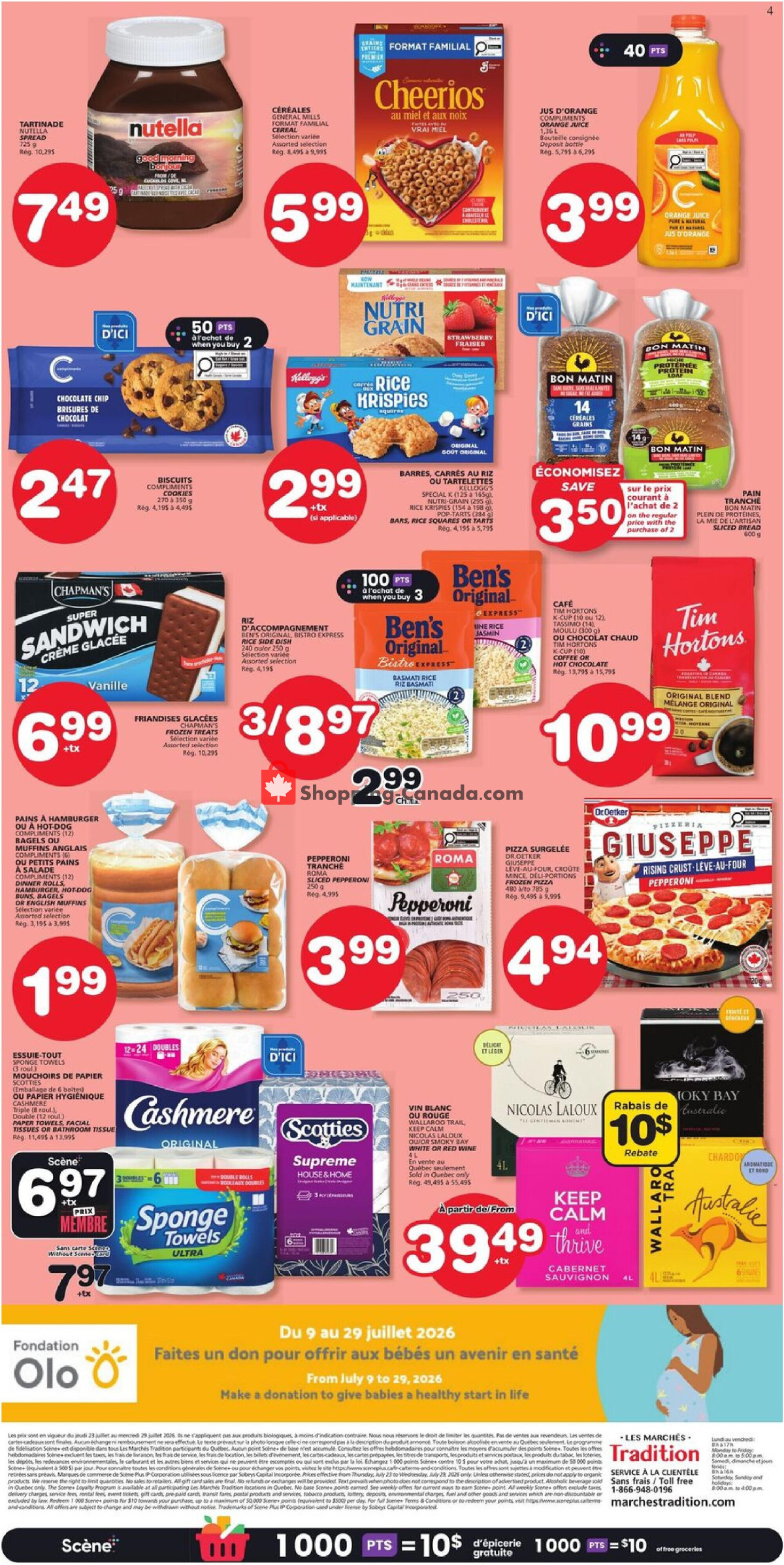 Marche Tradition flyer from Thursday July 23, 2026 to Wednesday July 29, 2026 - page 4