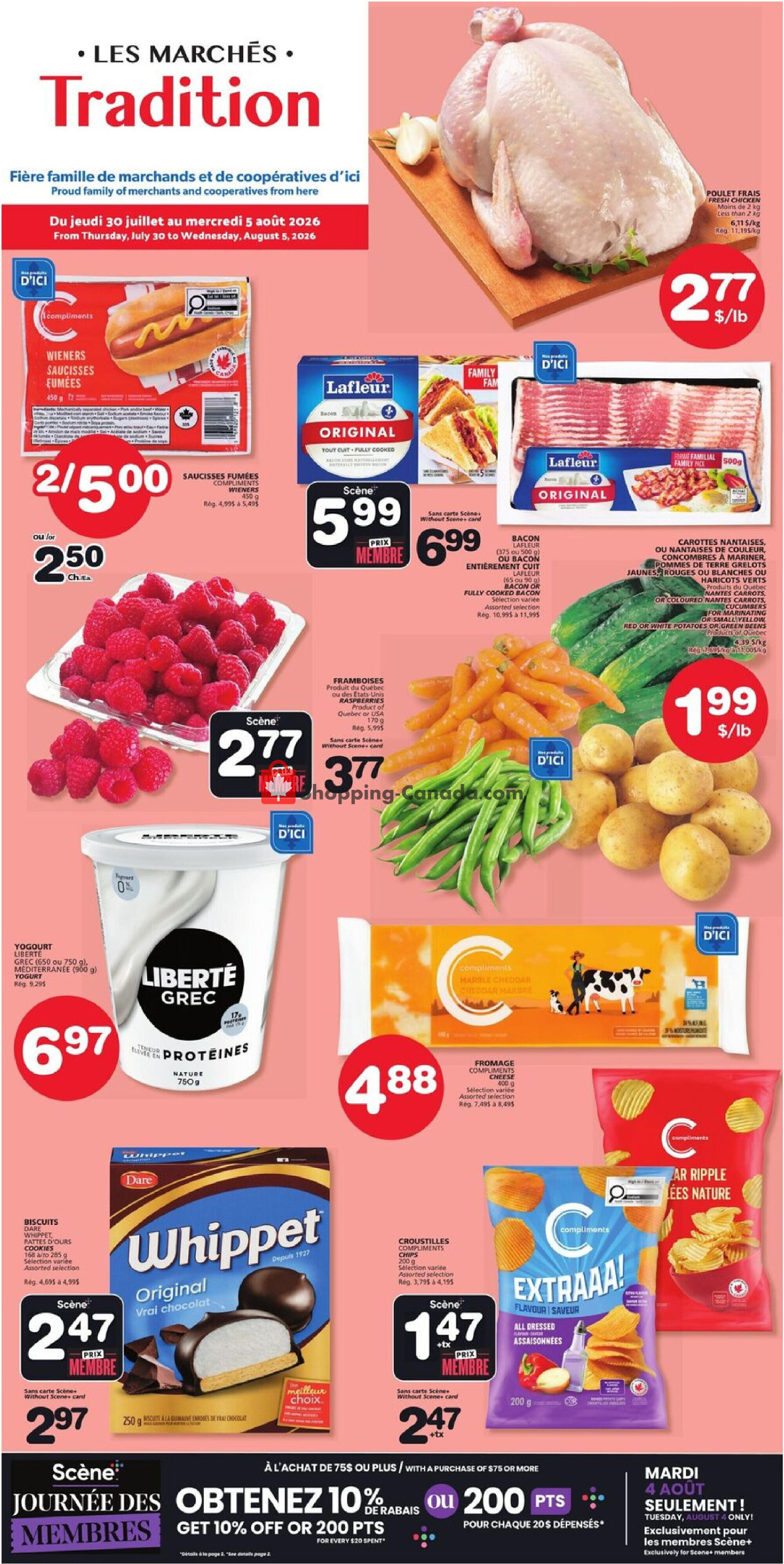 Marche Tradition flyer from Thursday July 30, 2026 to Wednesday August 5, 2026 - page 1