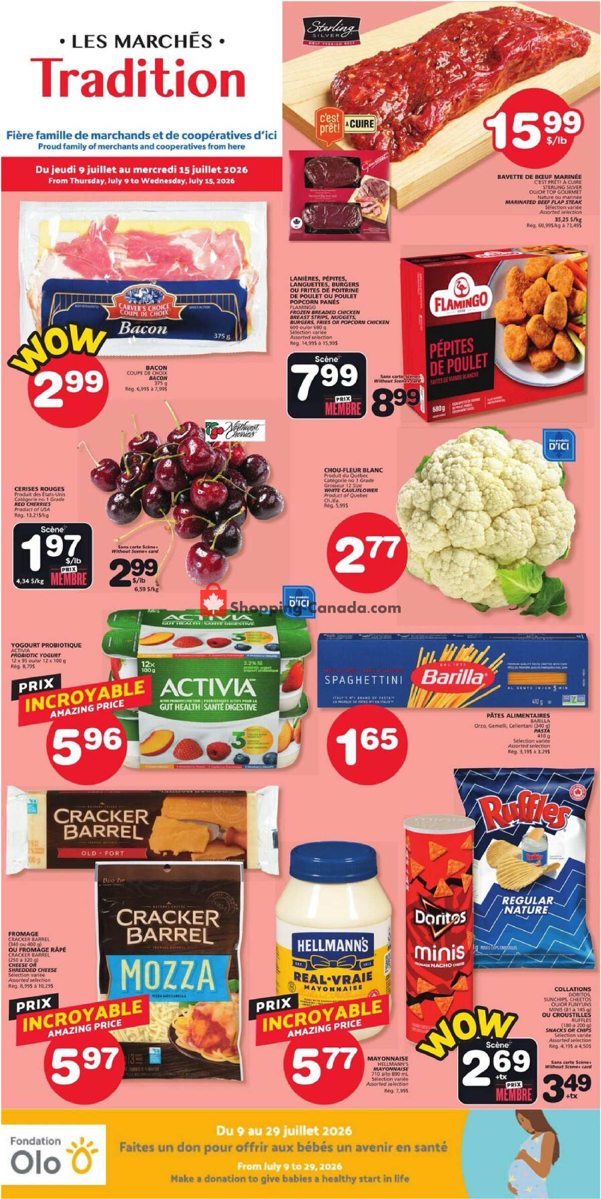 Marche Tradition flyer from Thursday July 9, 2026 to Wednesday July 15, 2026 - page 1