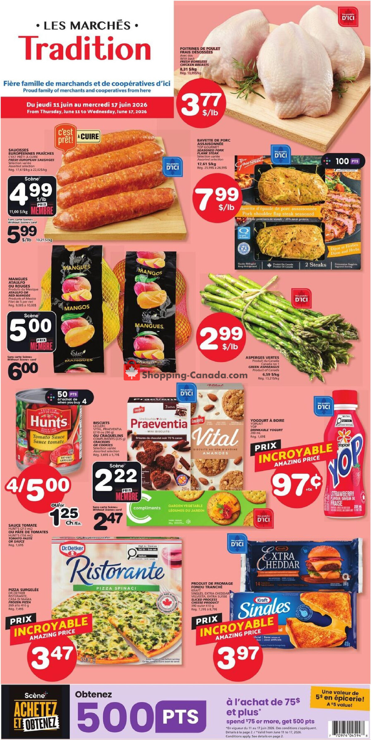Marche Tradition flyer from Thursday June 11, 2026 to Wednesday June 17, 2026 - page 1