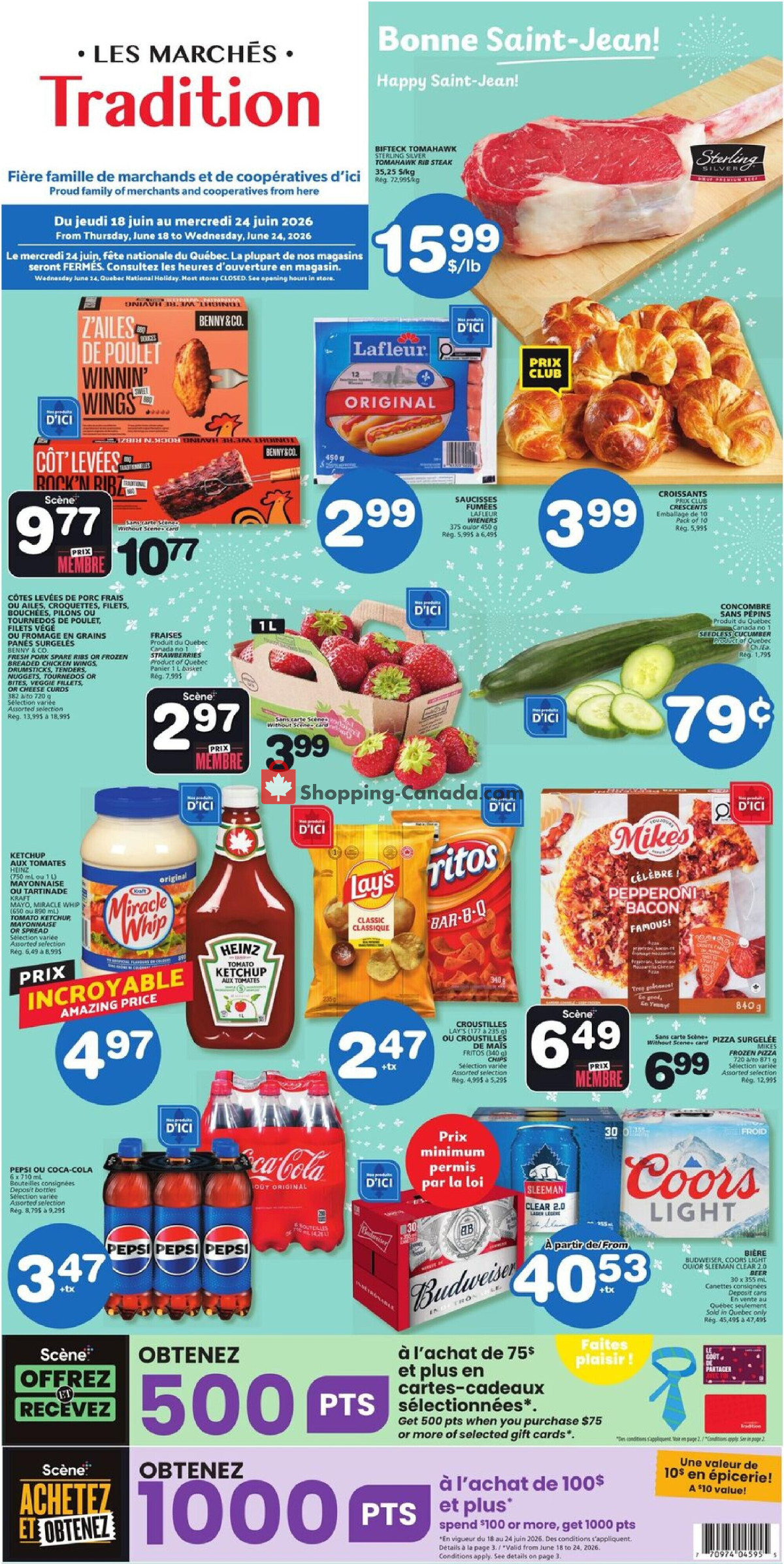 Marche Tradition flyer from Thursday June 18, 2026 to Wednesday June 24, 2026 - page 1
