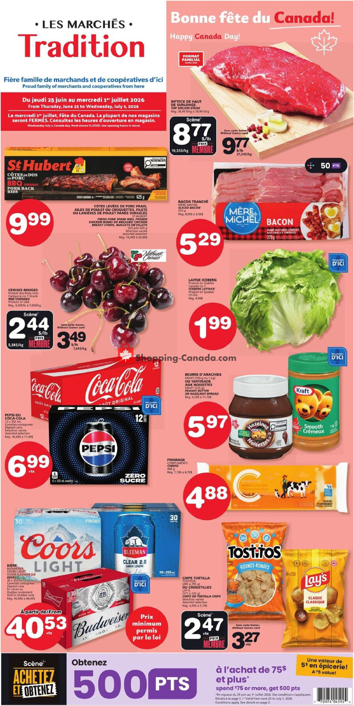 Marche Tradition flyer from Thursday June 25, 2026 to Wednesday July 1, 2026 - page 1