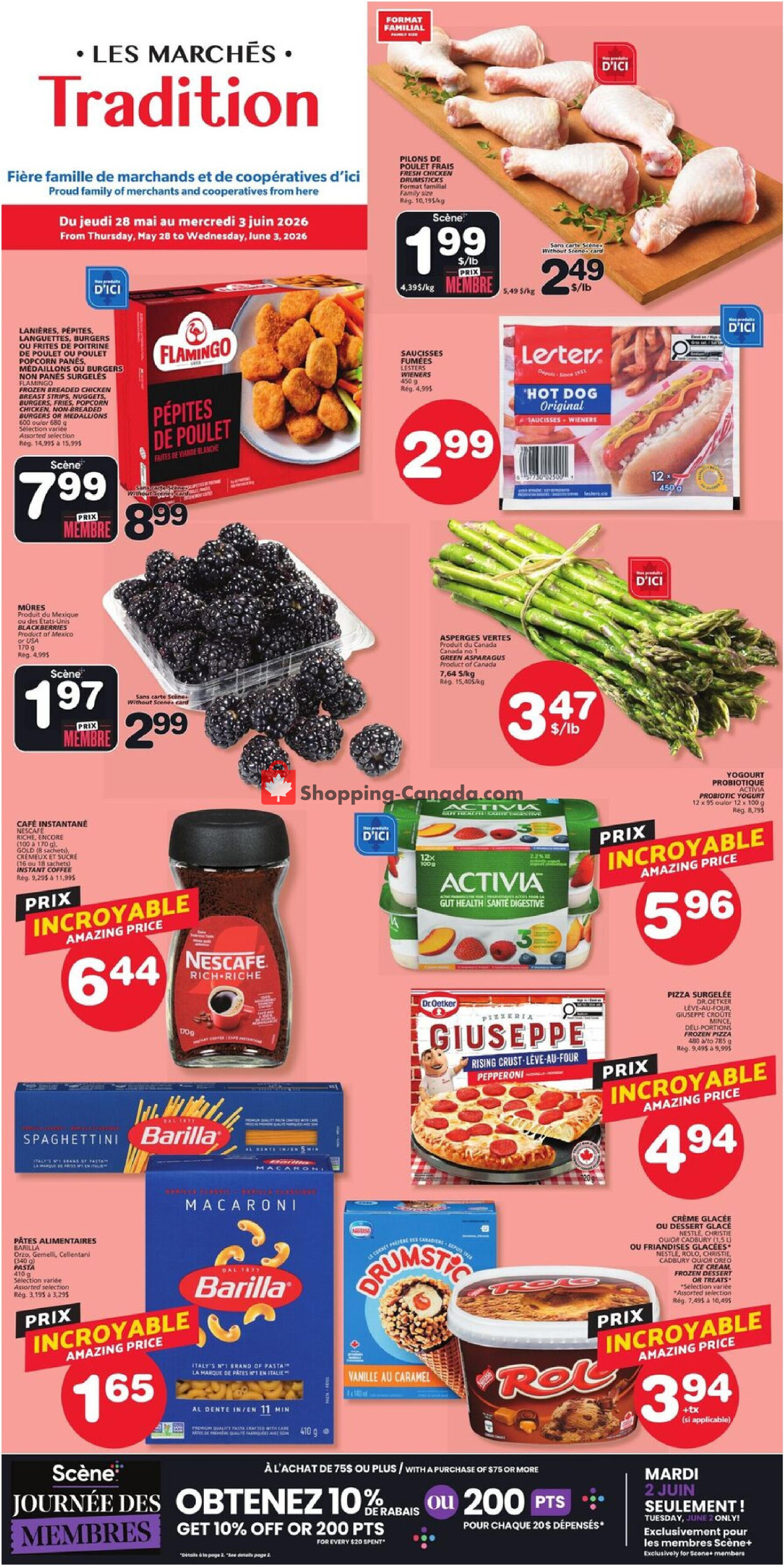 Marche Tradition flyer from Thursday May 28, 2026 to Wednesday June 3, 2026 - page 1