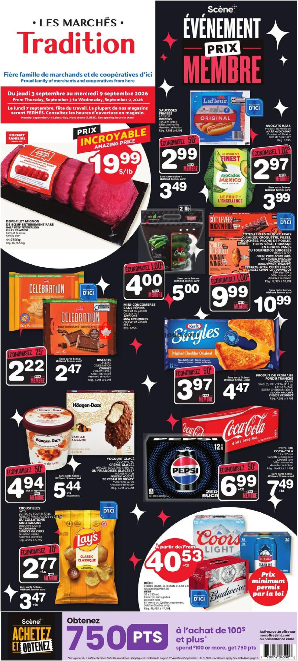 Marche Tradition flyer from Thursday September 3, 2026 to Wednesday September 9, 2026 - page 1