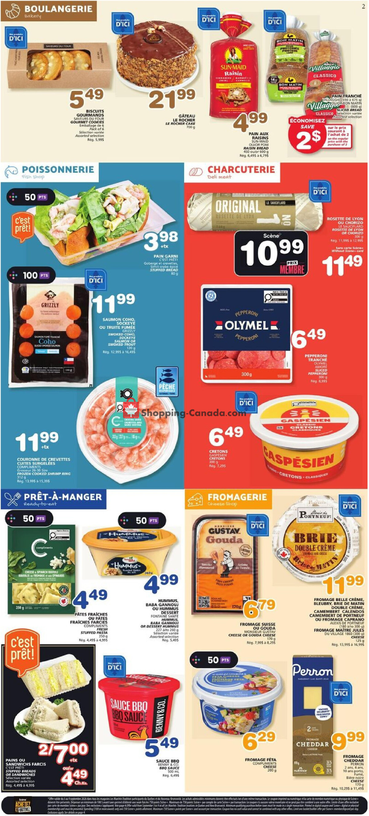 Marche Tradition flyer from Thursday September 3, 2026 to Wednesday September 9, 2026 - page 2