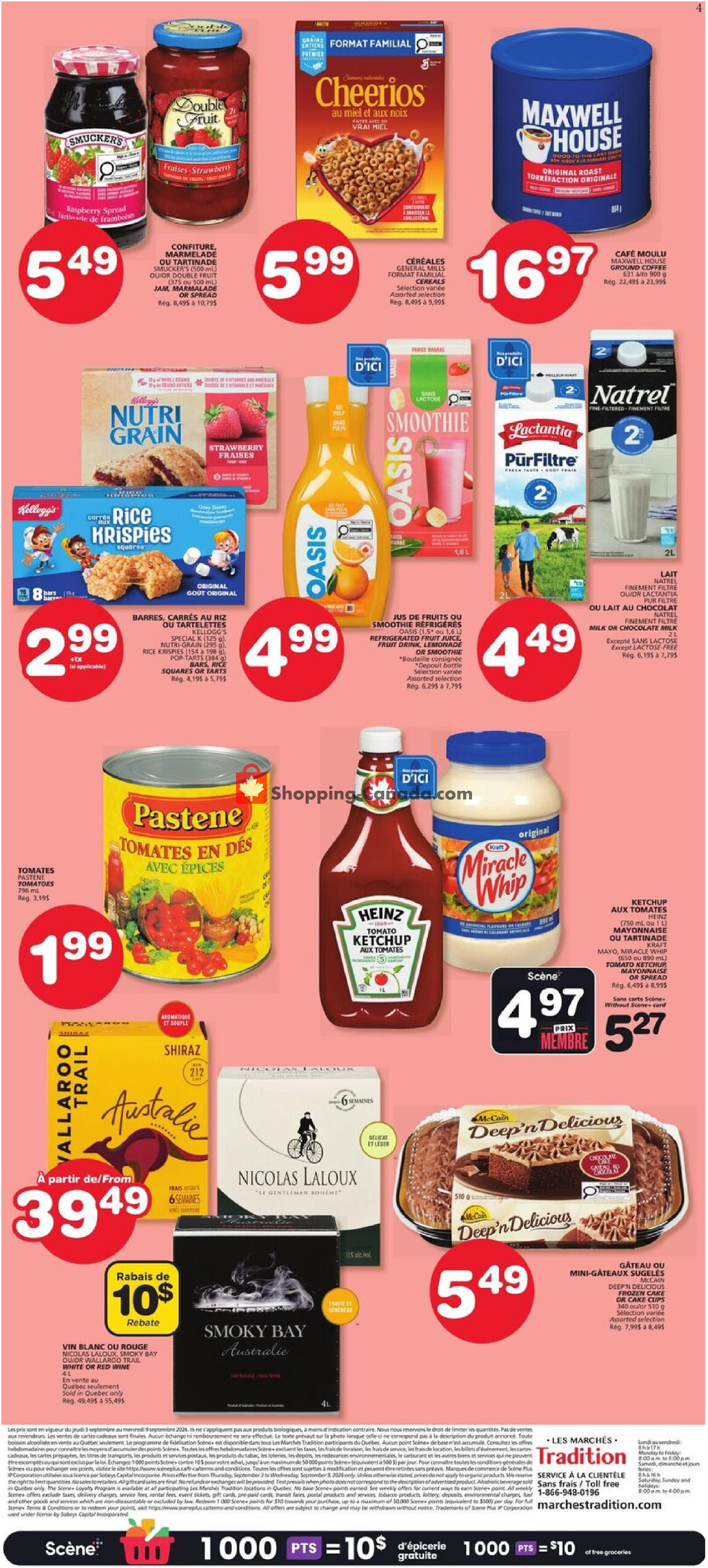 Marche Tradition flyer from Thursday September 3, 2026 to Wednesday September 9, 2026 - page 4