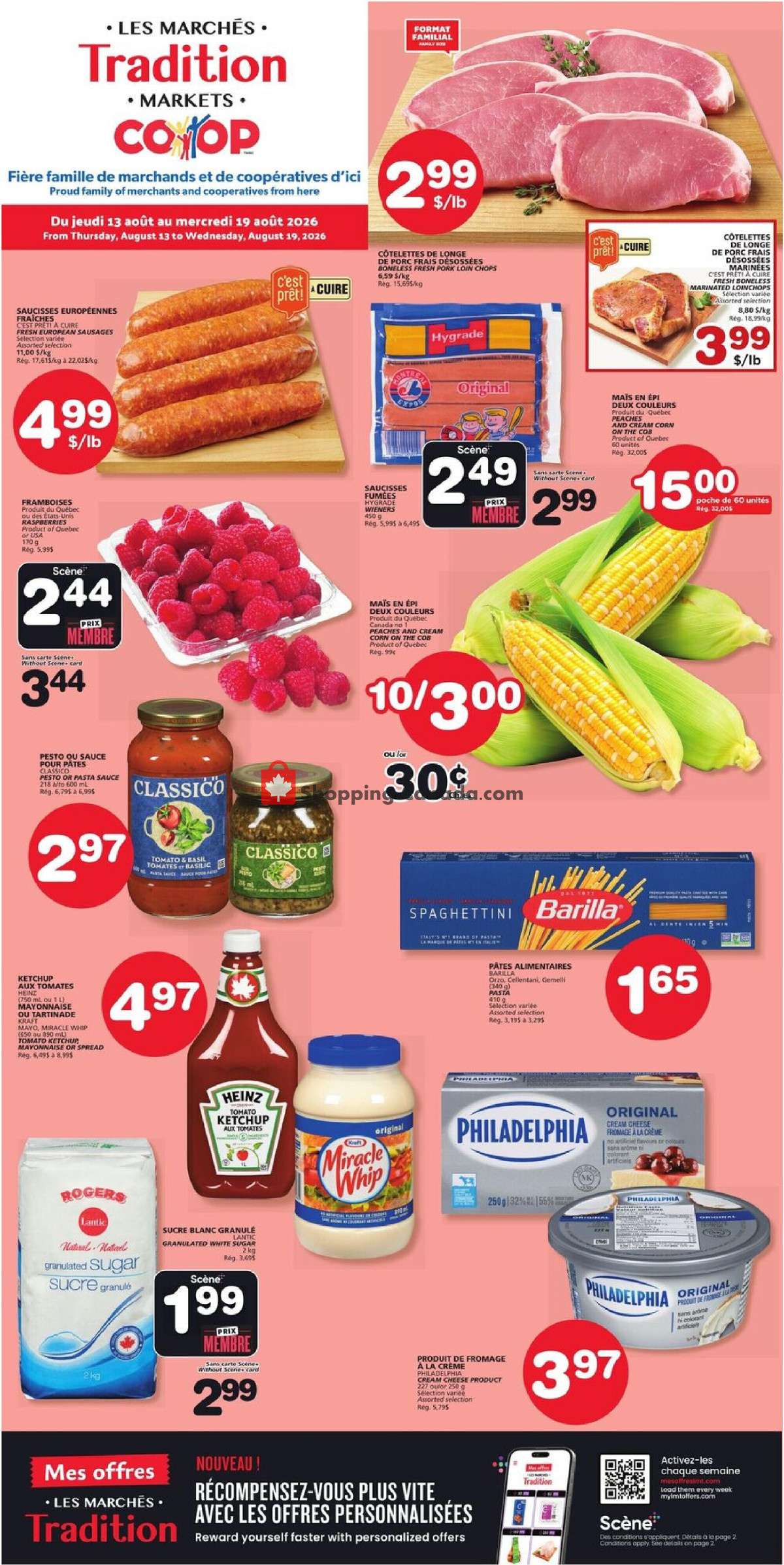 Marche Tradition flyer from Thursday August 13, 2026 to Wednesday August 19, 2026 - page 1