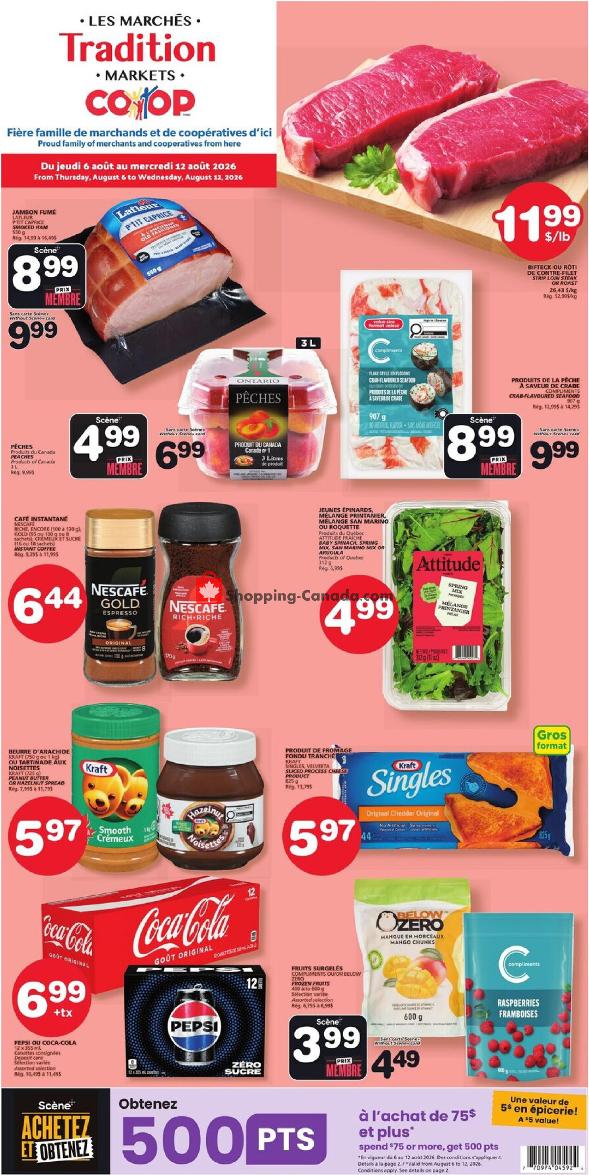 Marche Tradition flyer from Thursday August 6, 2026 to Wednesday August 12, 2026 - page 1