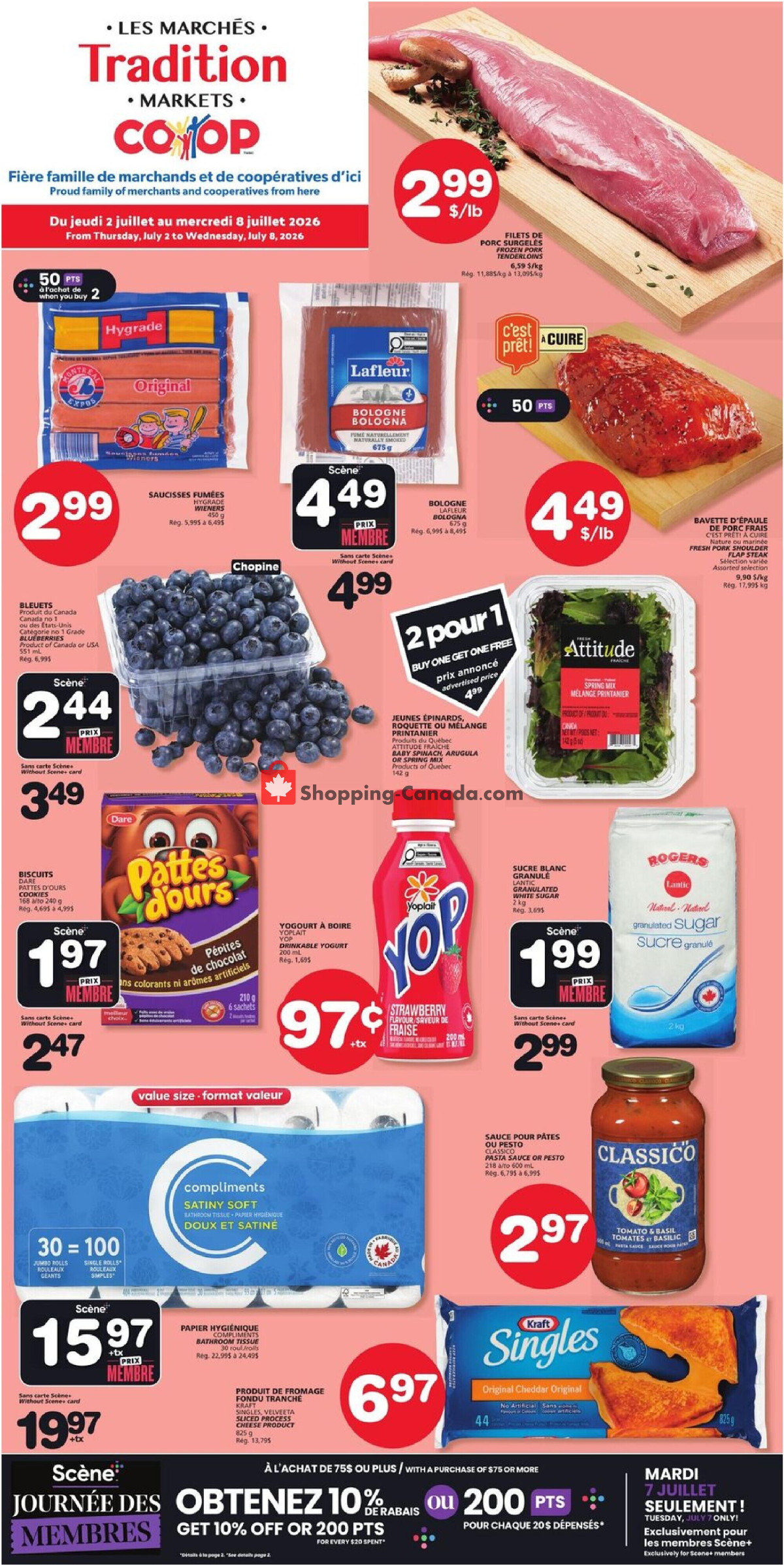 Marche Tradition flyer from Thursday July 2, 2026 to Wednesday July 8, 2026 - page 1