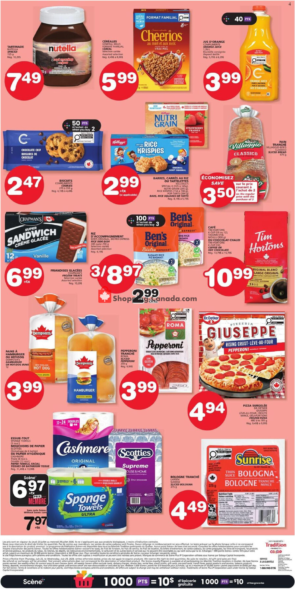 Marche Tradition flyer from Thursday July 23, 2026 to Wednesday July 29, 2026 - page 4