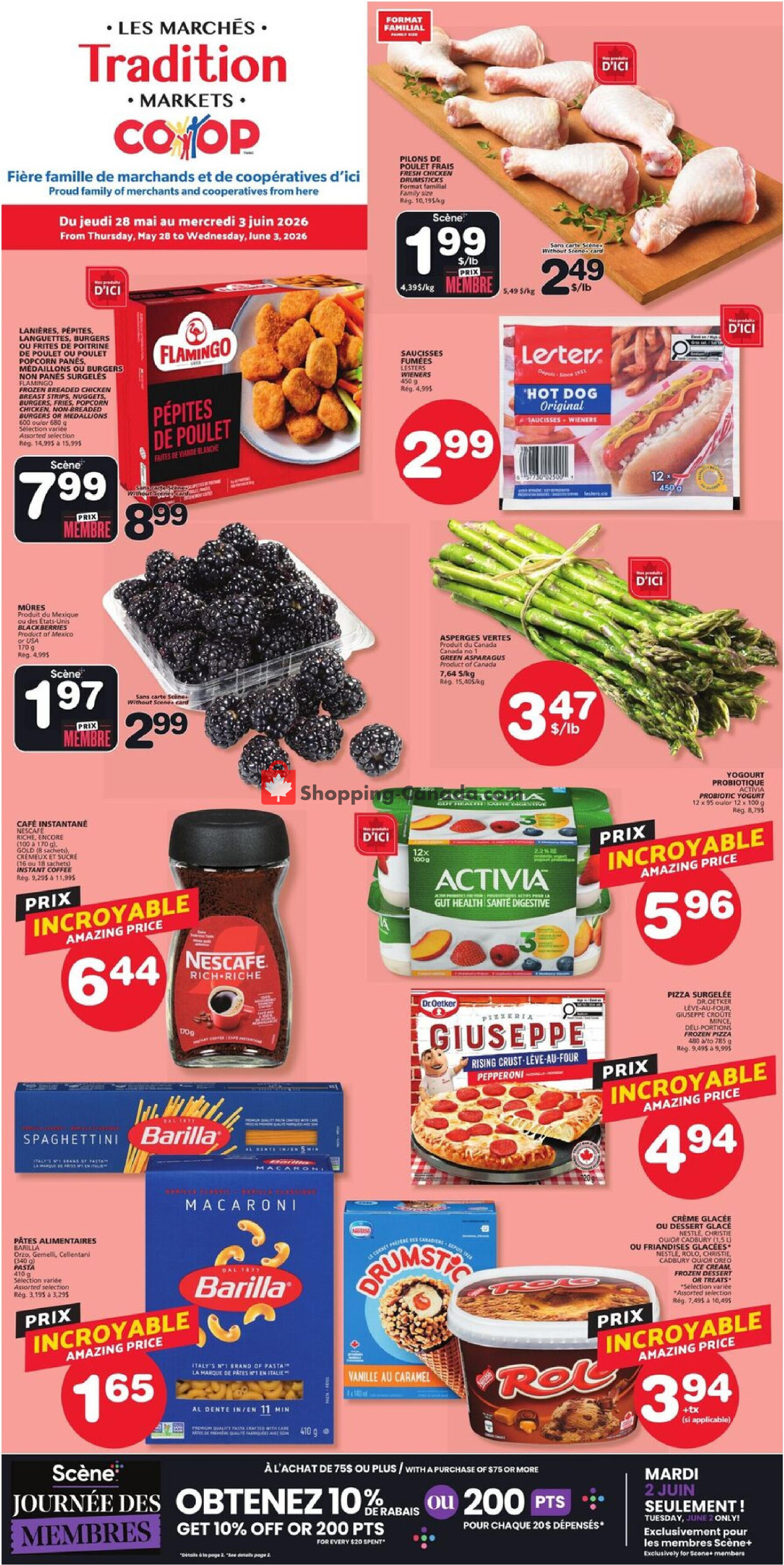 Marche Tradition flyer from Thursday May 28, 2026 to Wednesday June 3, 2026 - page 1