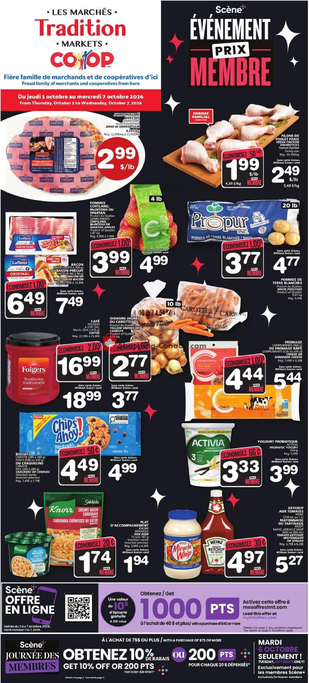 Marche Tradition flyer from Thursday October 1, 2026 to Wednesday October 7, 2026 - page 1
