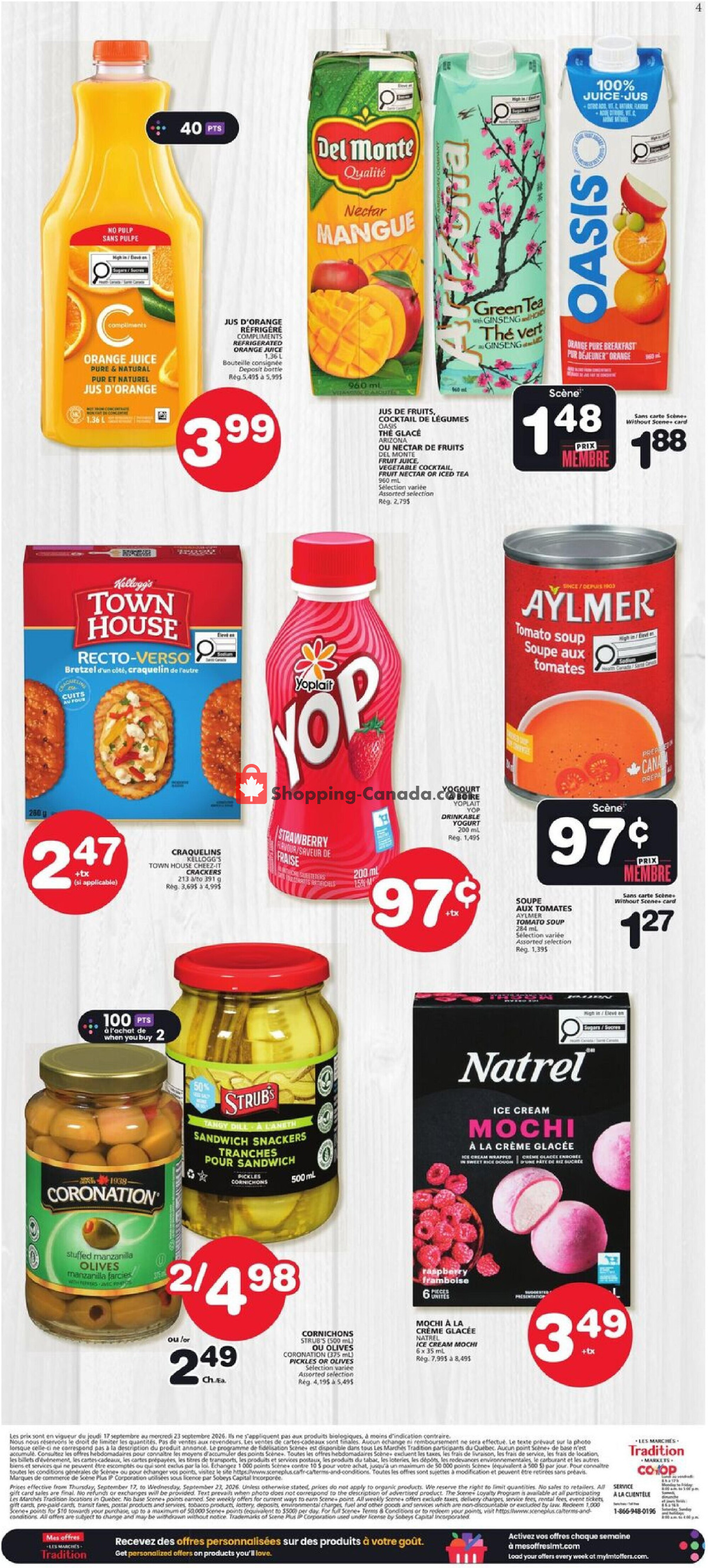 Marche Tradition flyer from Thursday September 17, 2026 to Wednesday September 23, 2026 - page 2