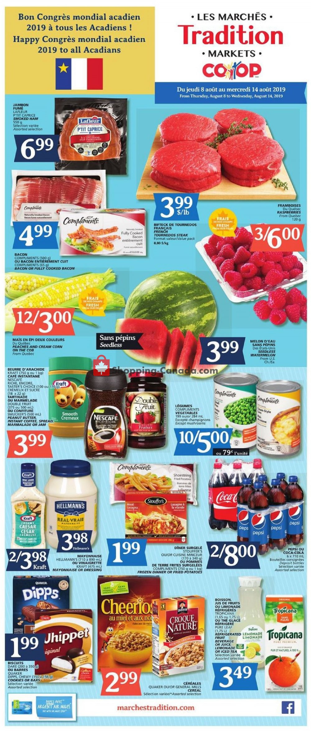 Marche Tradition flyer from Thursday August 8, 2019 to Wednesday August 14, 2019 - page 3