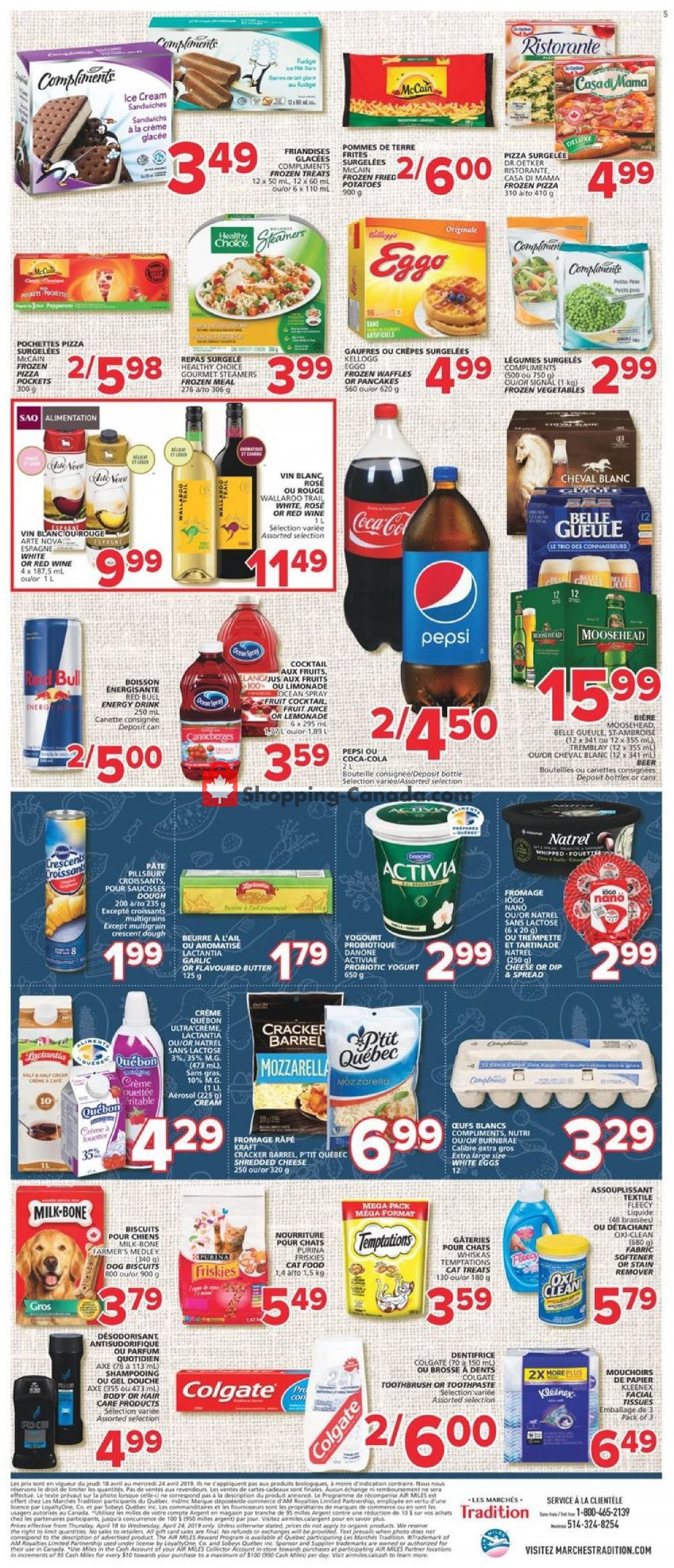 Marche Tradition flyer from Thursday April 18, 2019 to Wednesday April 24, 2019 - page 5
