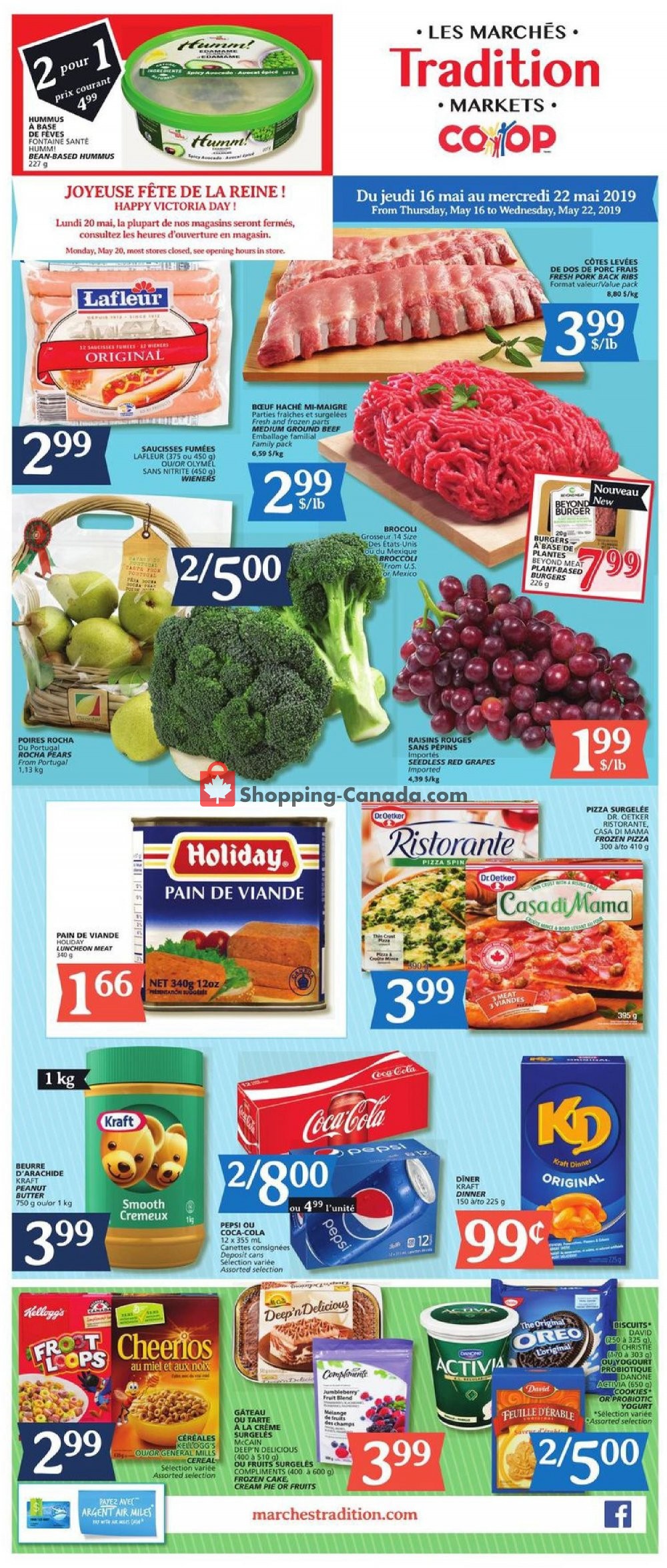 Marche Tradition flyer from Thursday May 16, 2019 to Wednesday May 22, 2019 - page 1