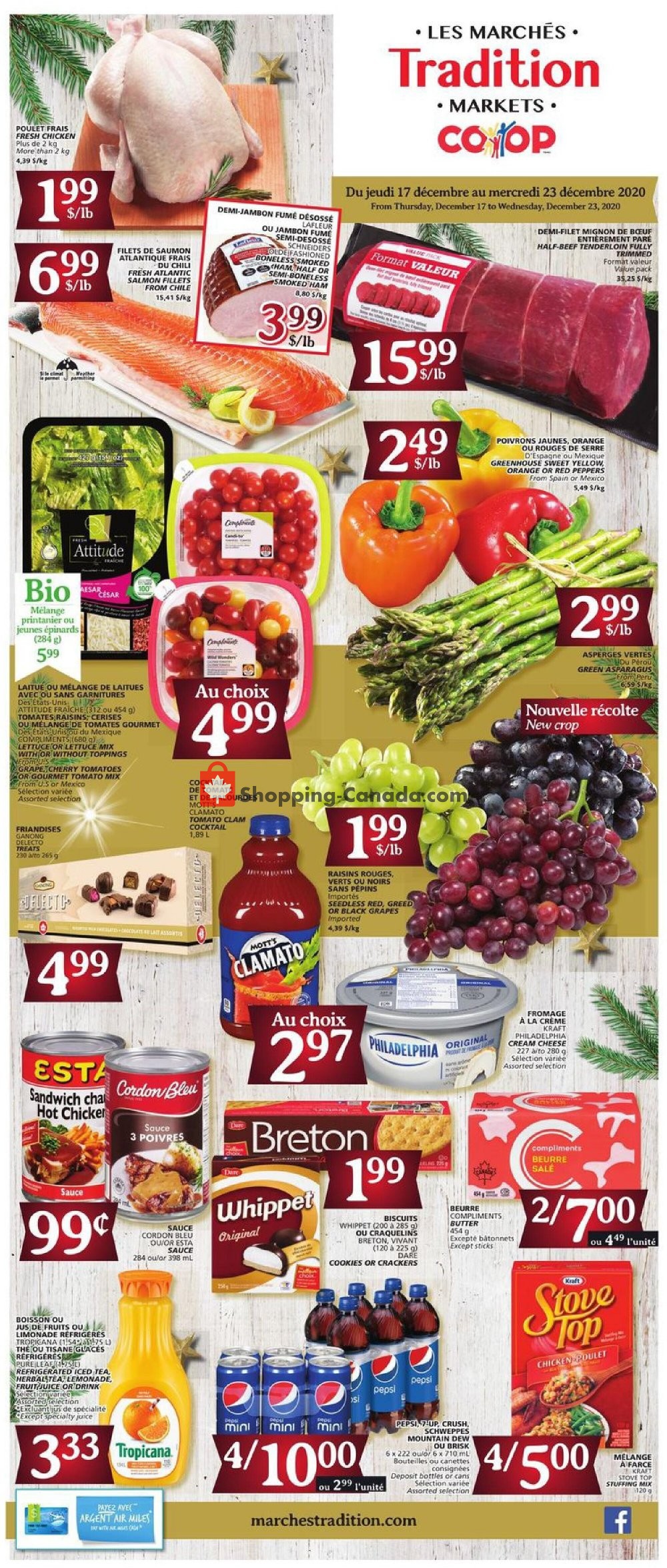 Marche Tradition flyer from Thursday December 17, 2020 to Wednesday December 23, 2020 - page 1