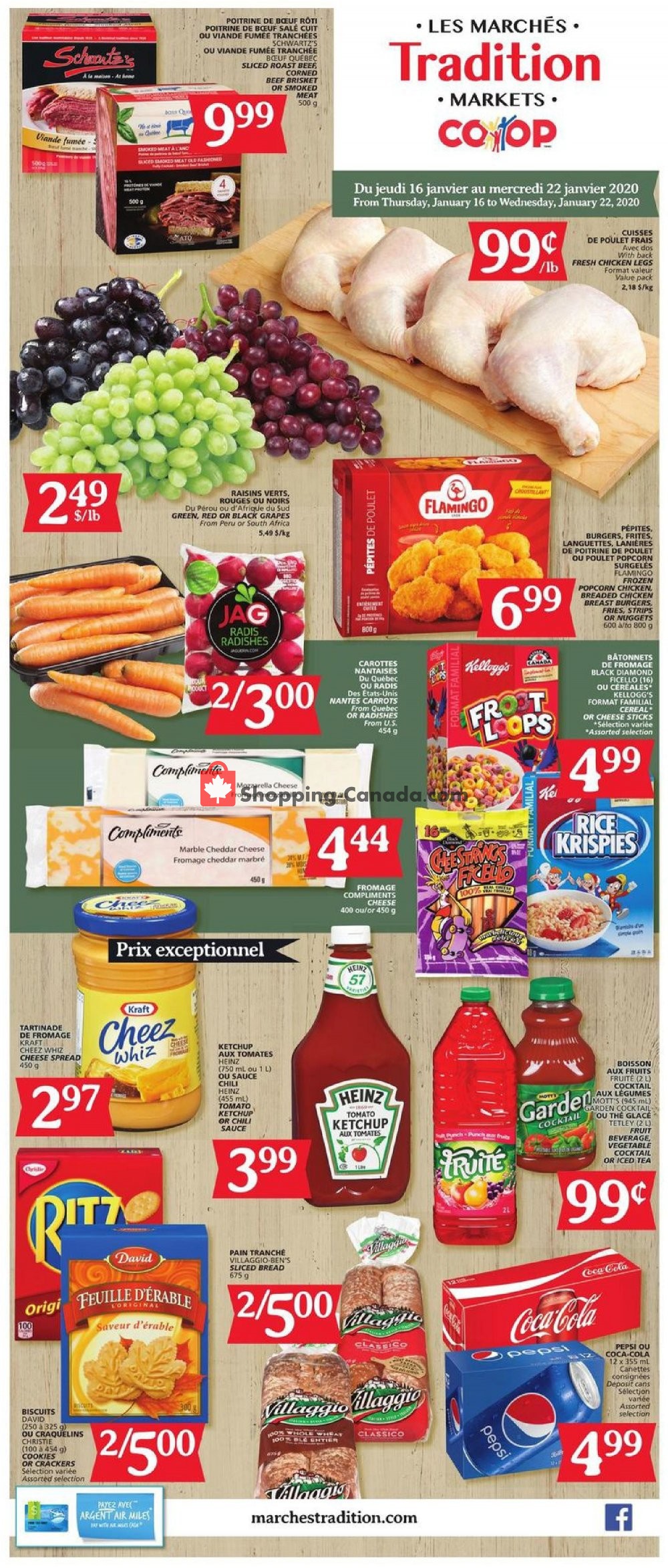 Marche Tradition flyer from Thursday January 16, 2020 to Wednesday January 22, 2020 - page 1