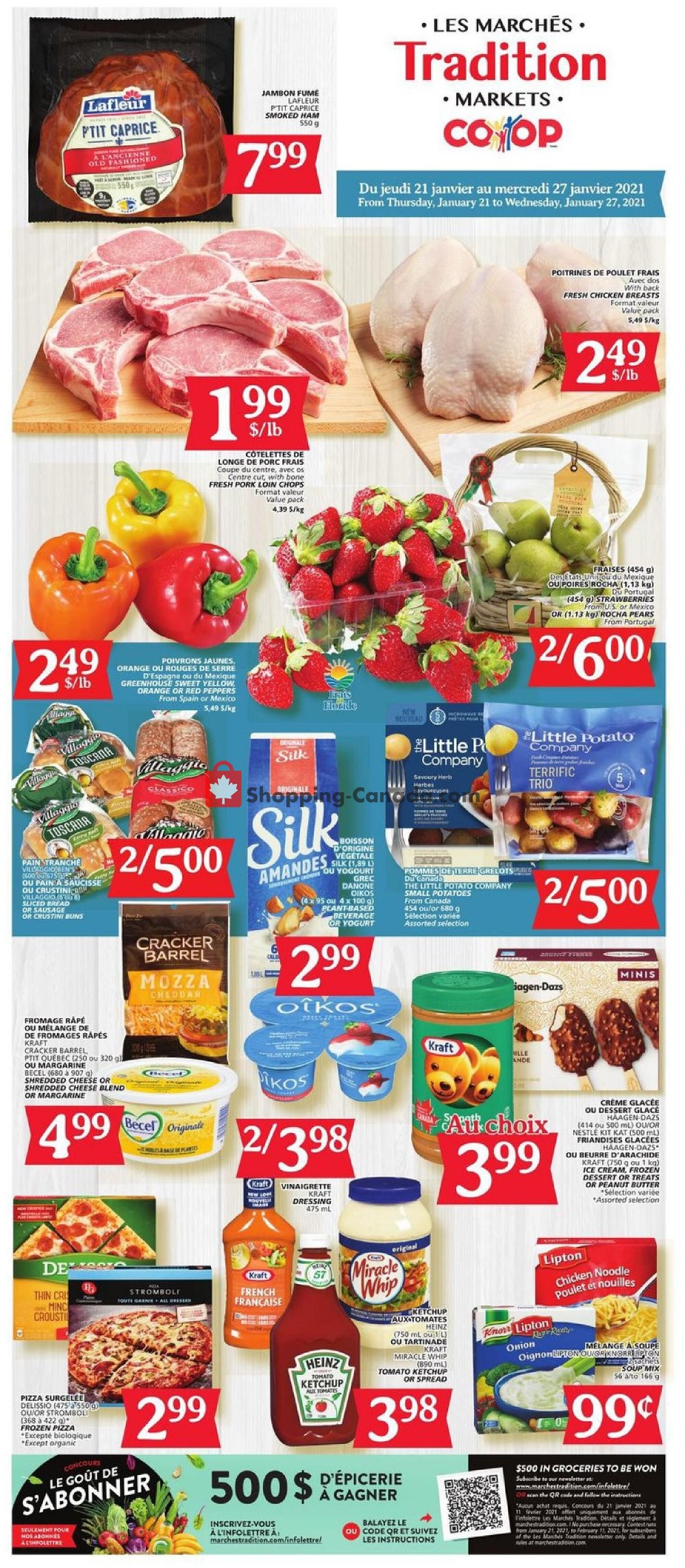 Marche Tradition flyer from Thursday January 21, 2021 to Wednesday January 27, 2021 - page 1