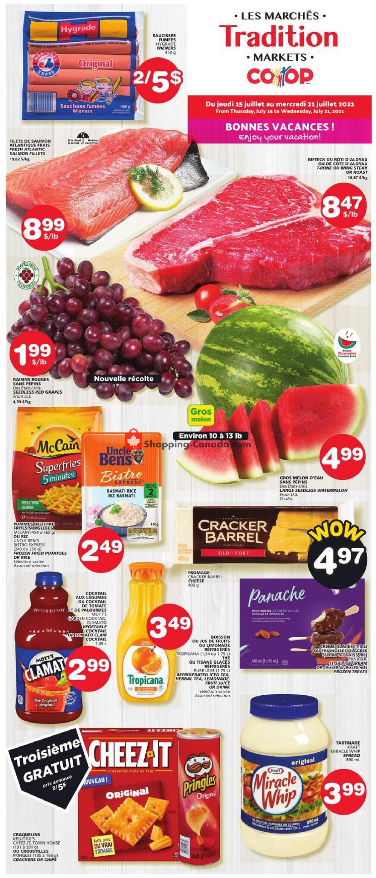 Marche Tradition flyer from Thursday July 15, 2021 to Wednesday July 21, 2021 - page 3