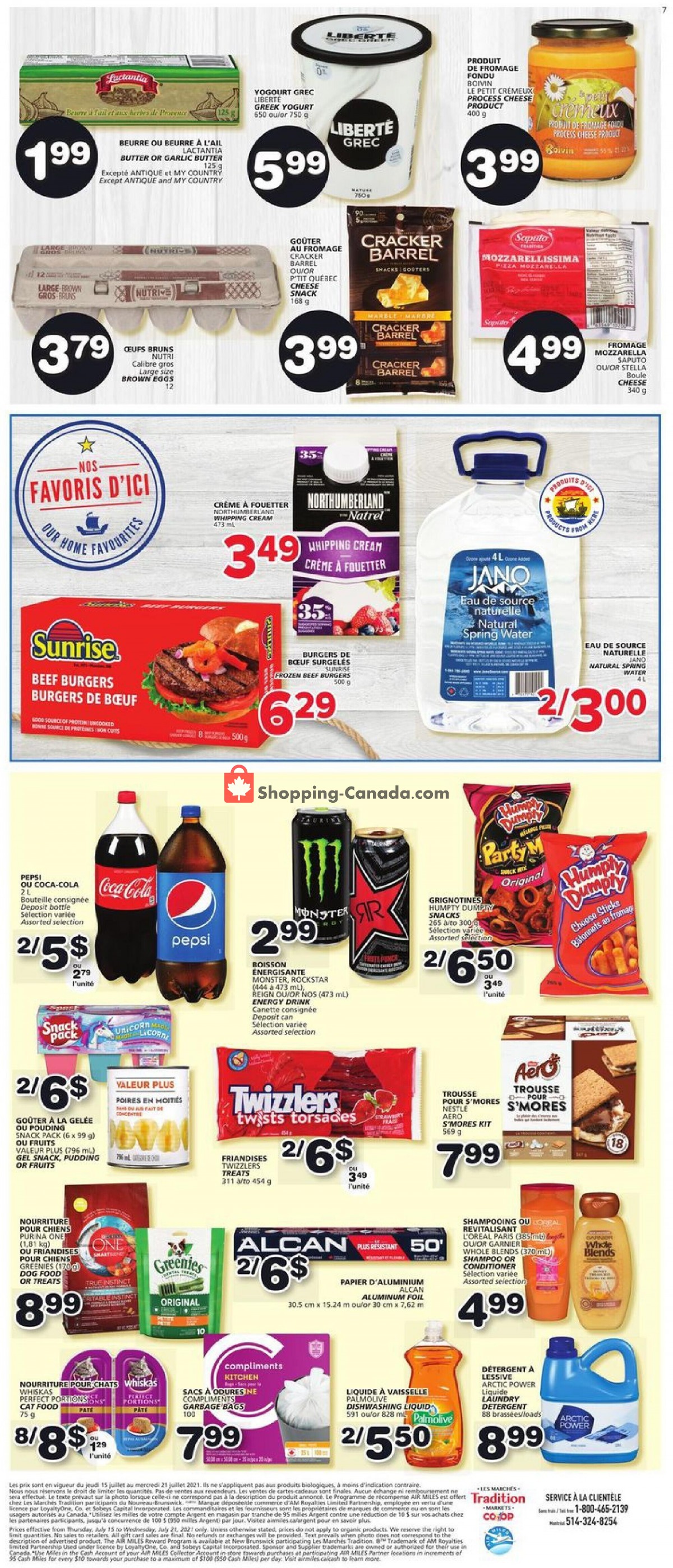 Marche Tradition flyer from Thursday July 15, 2021 to Wednesday July 21, 2021 - page 7