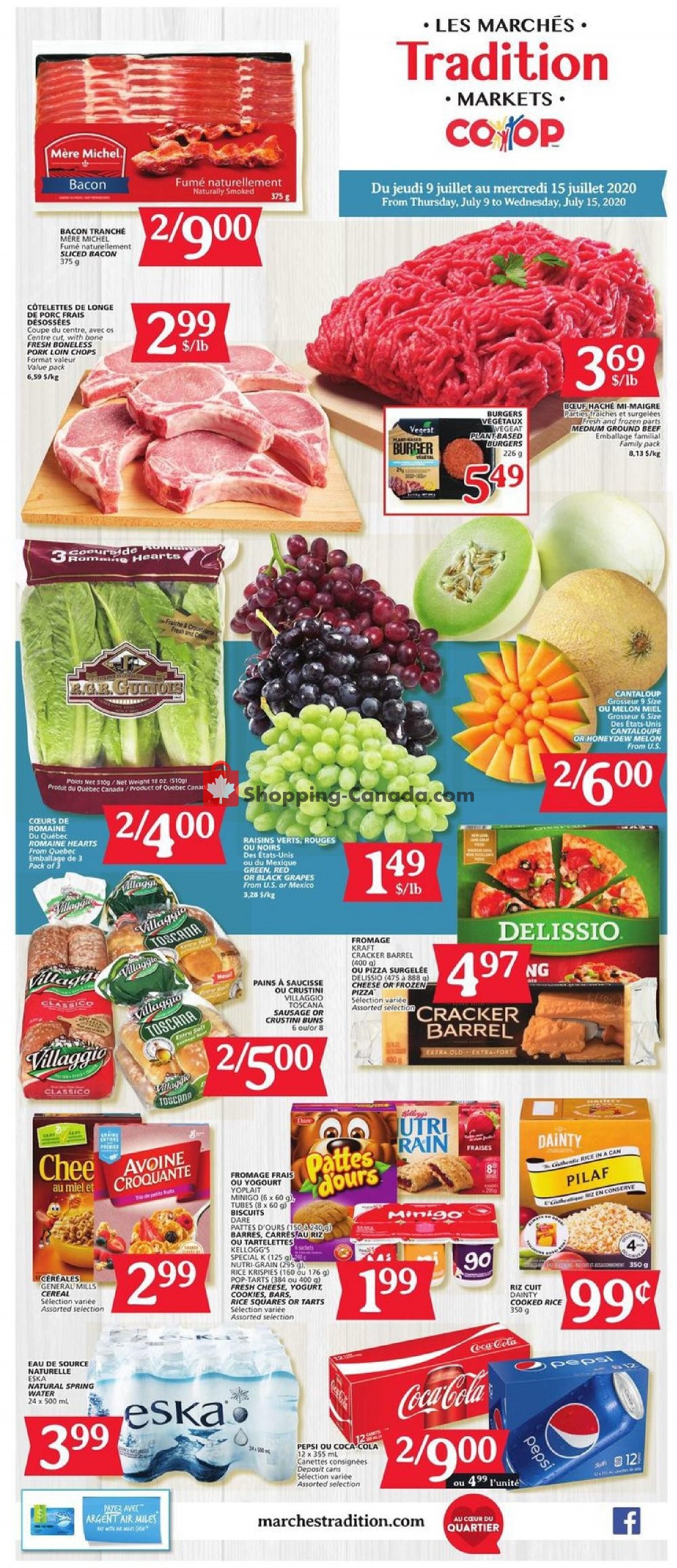 Marche Tradition flyer from Thursday July 9, 2020 to Wednesday July 15, 2020 - page 1